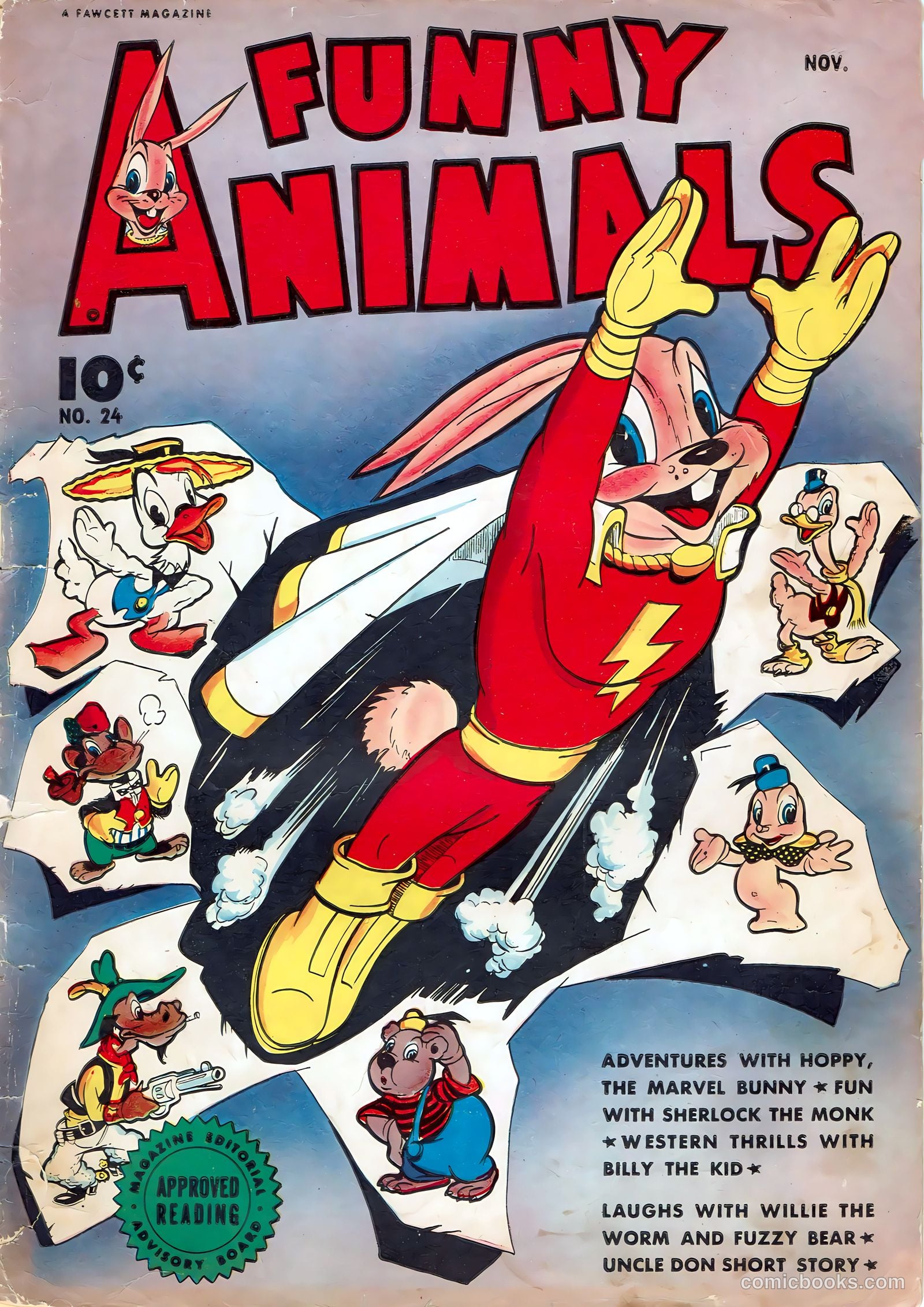 Fawcett's Funny Animals #24