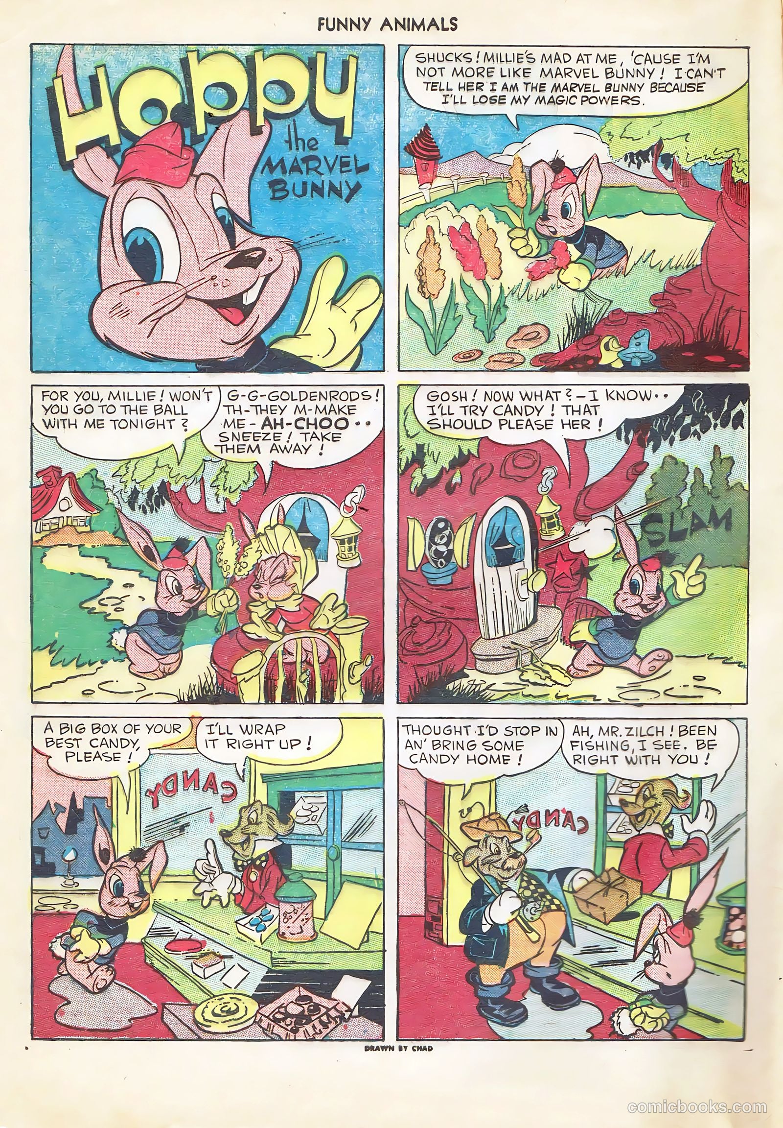 Fawcett's Funny Animals #24 (1944) — page 4 of 36