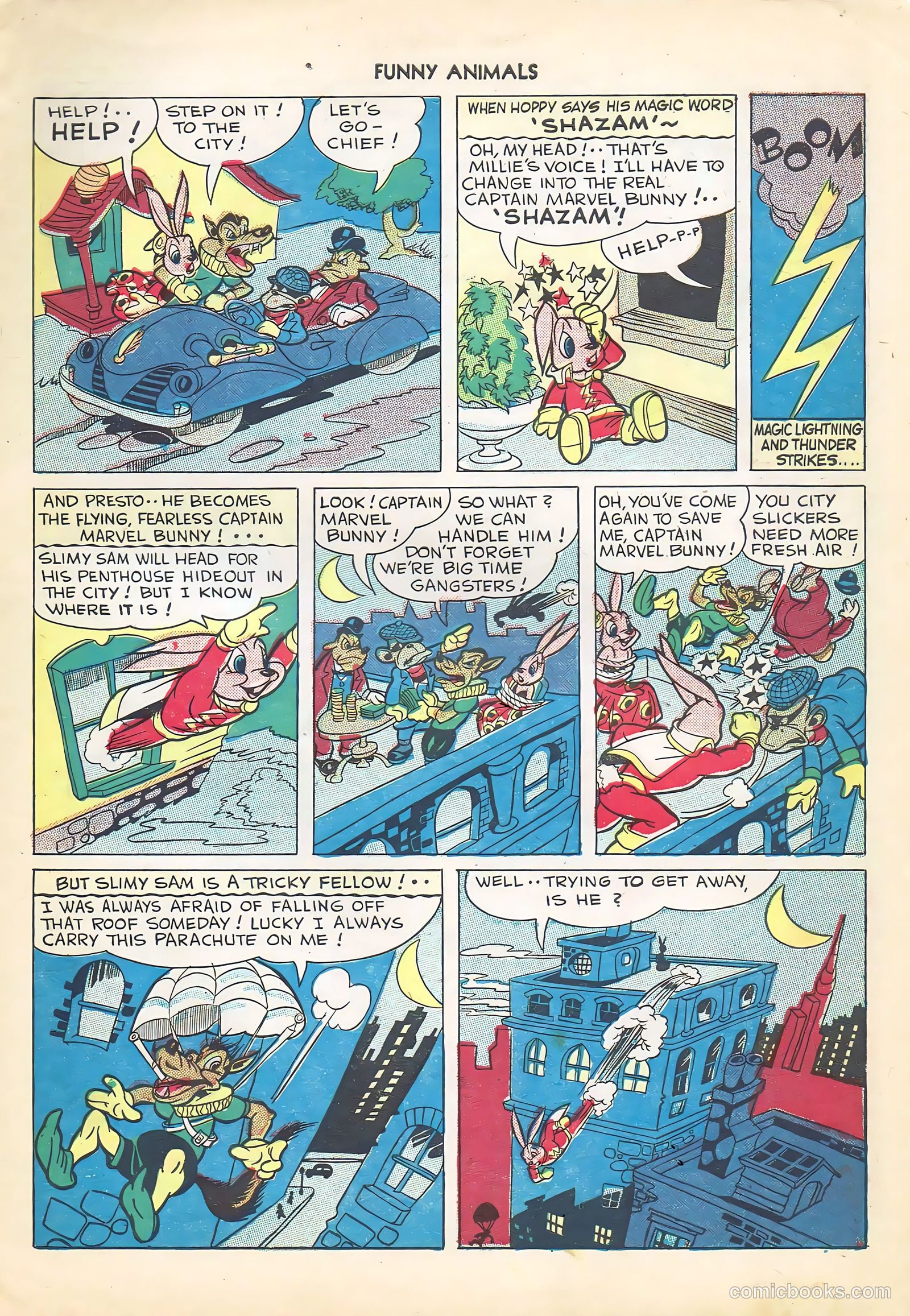 Fawcett's Funny Animals #24 (1944) — page 7 of 36
