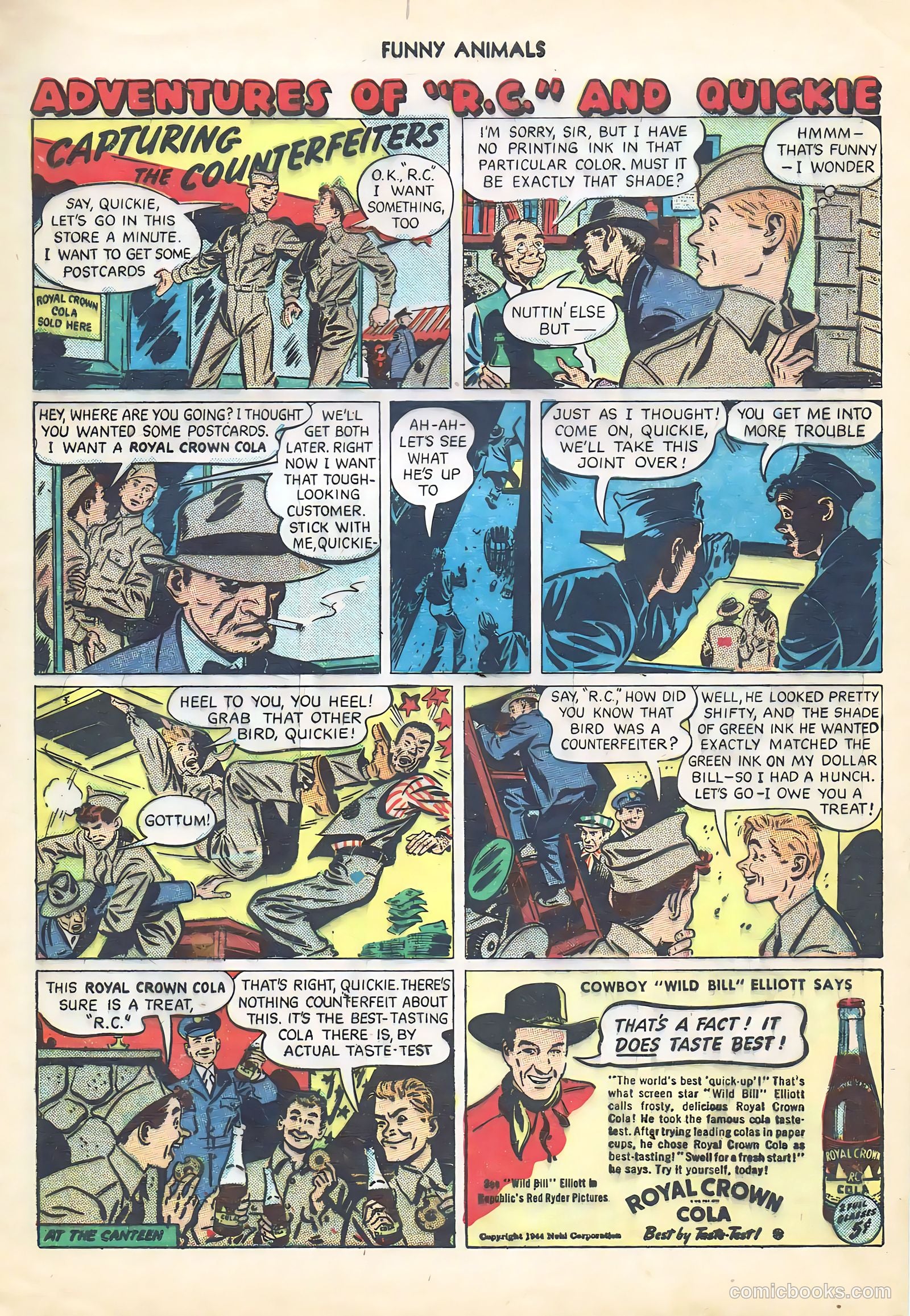 Fawcett's Funny Animals #24 (1944) — page 9 of 36