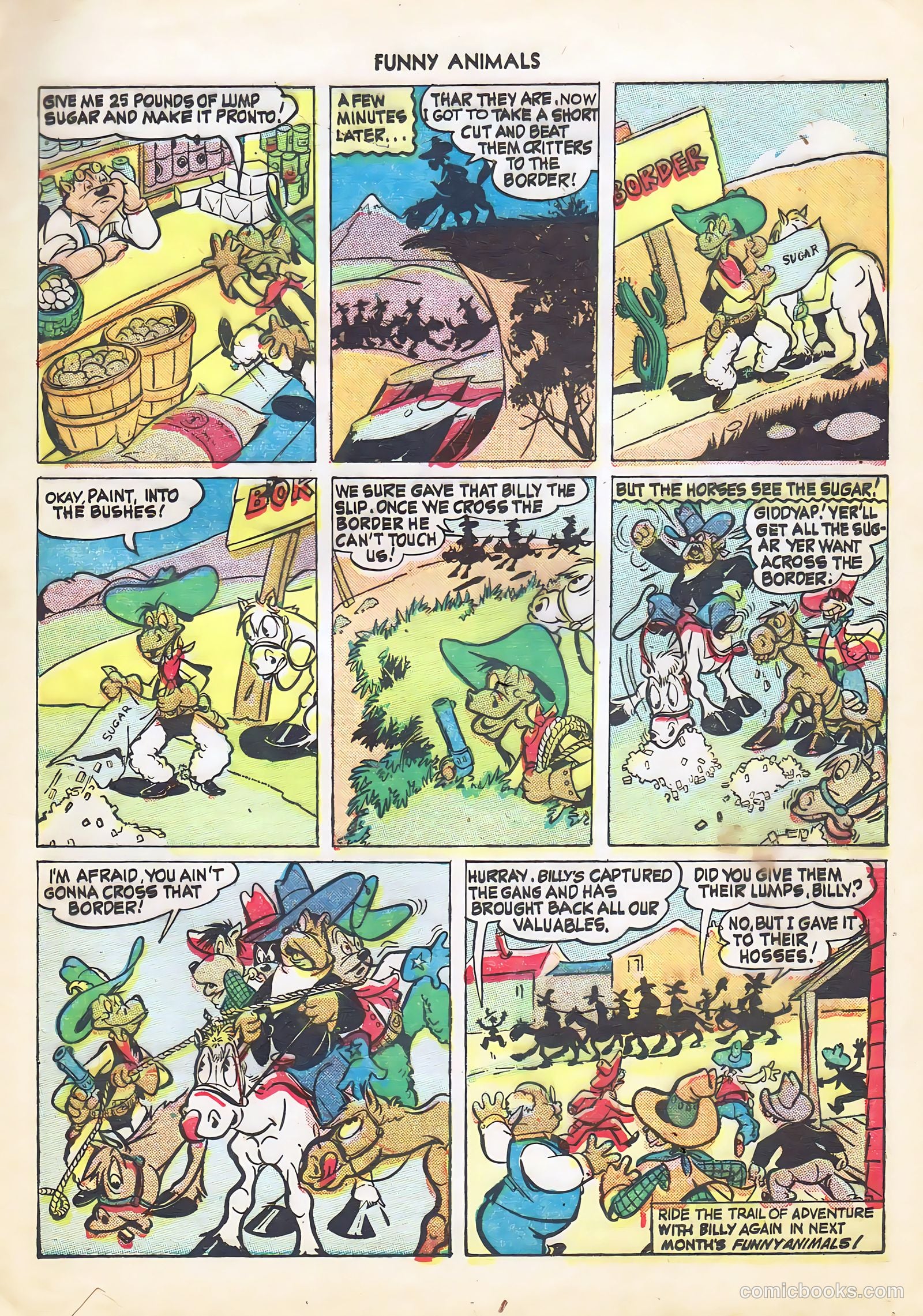 Fawcett's Funny Animals #24 (1944) — page 13 of 36