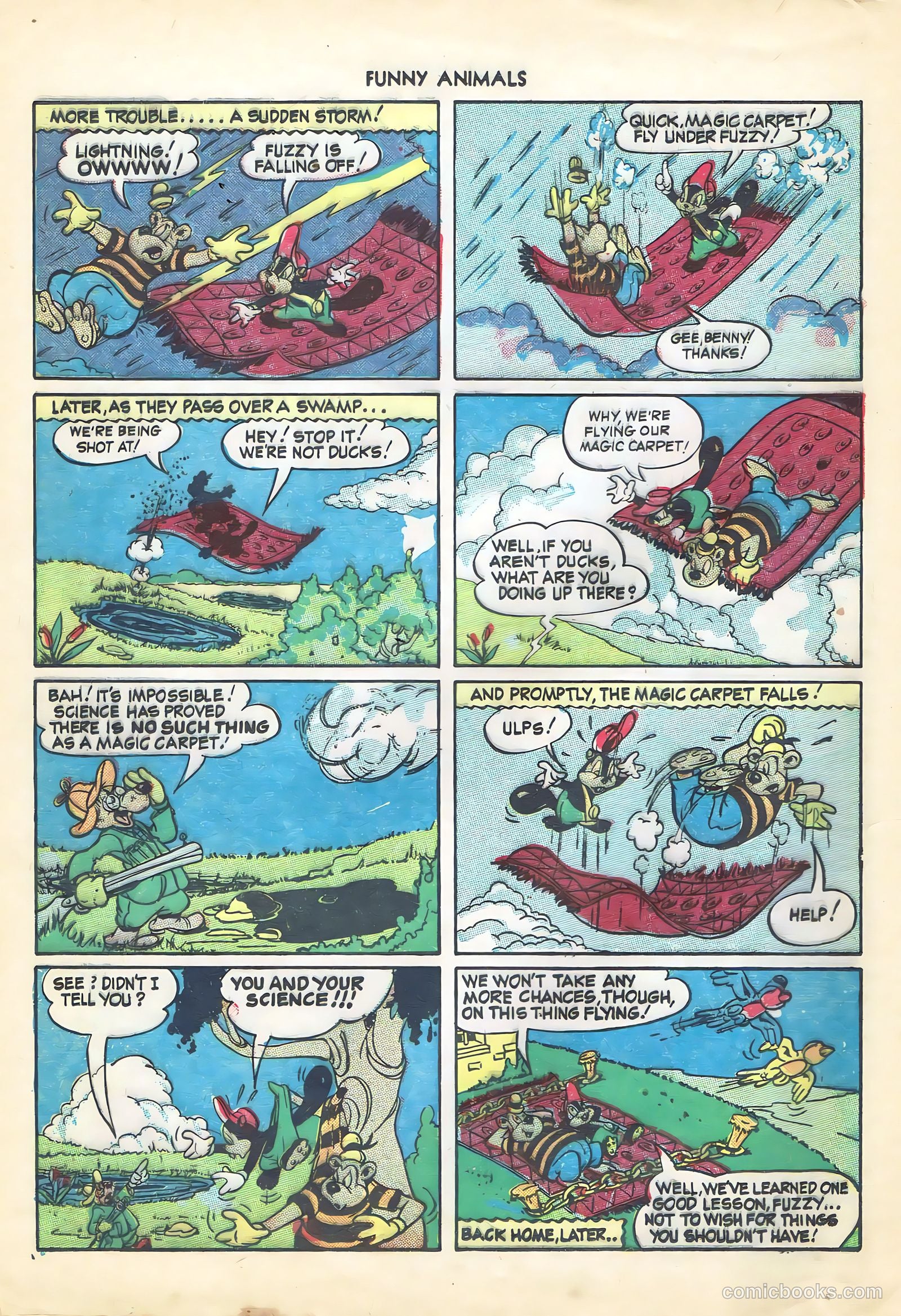 Fawcett's Funny Animals #24 (1944) — page 16 of 36