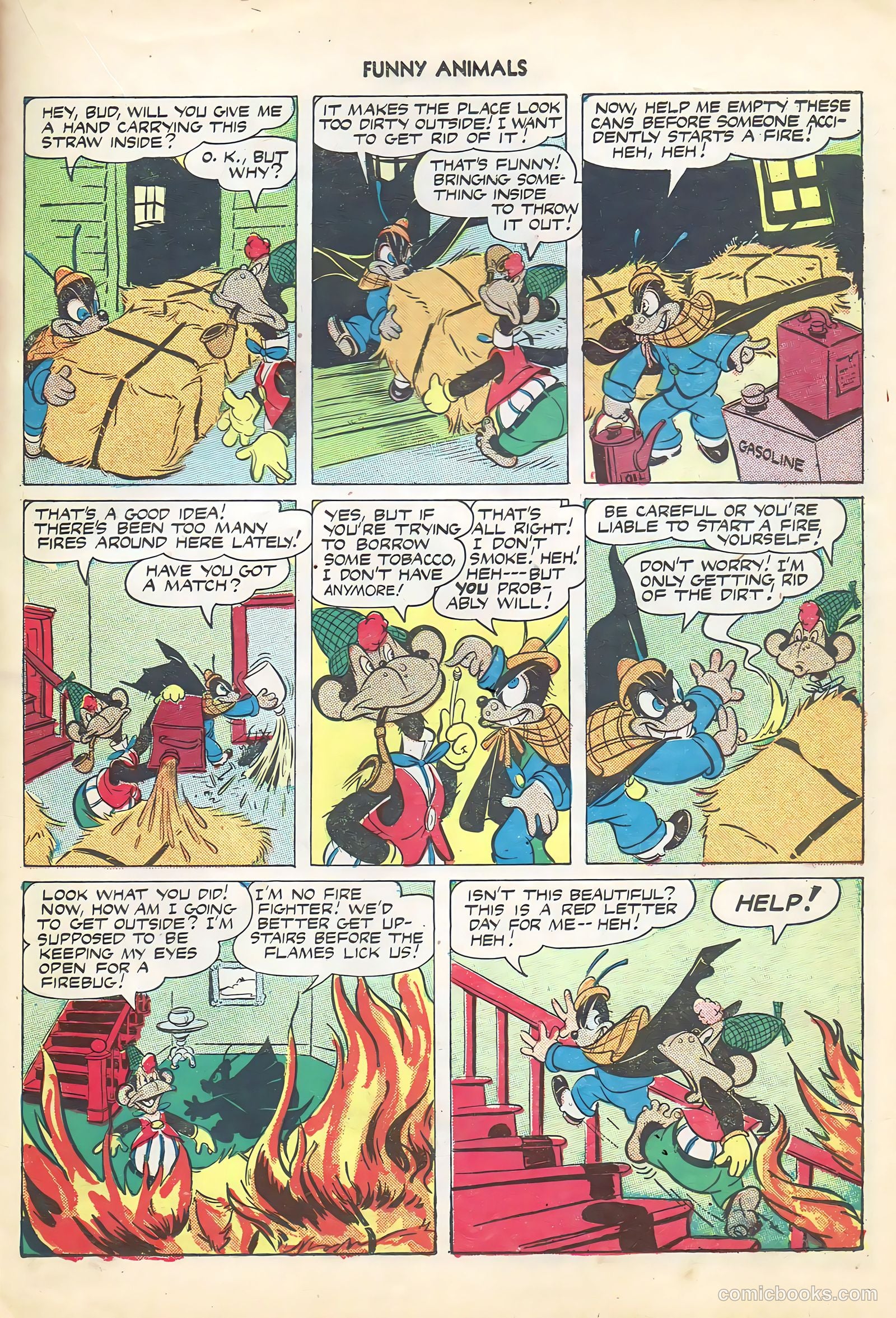 Fawcett's Funny Animals #24 (1944) — page 19 of 36