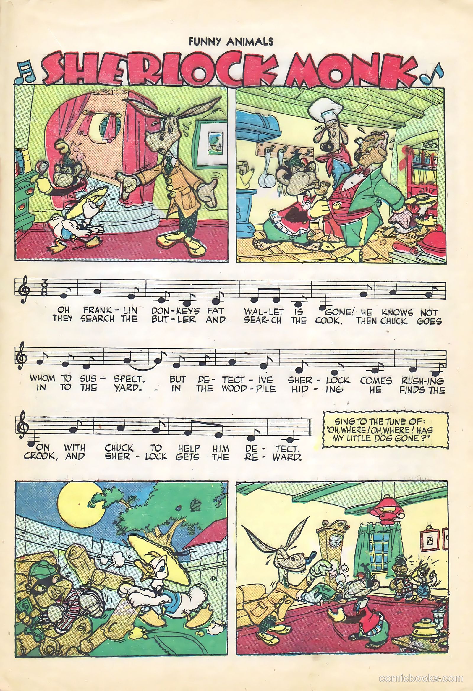 Fawcett's Funny Animals #24 (1944) — page 21 of 36