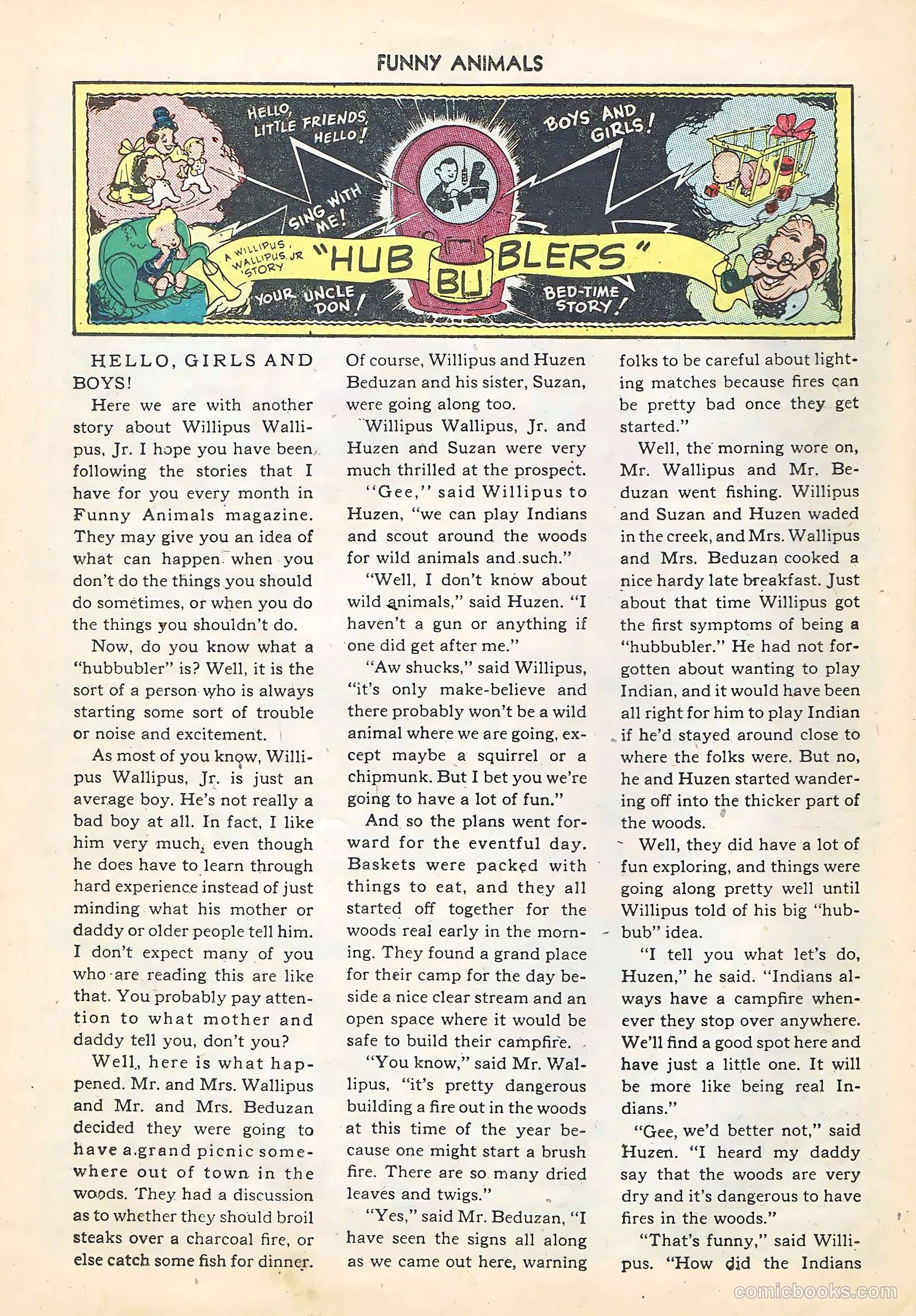 Fawcett's Funny Animals #24 (1944) — page 22 of 36