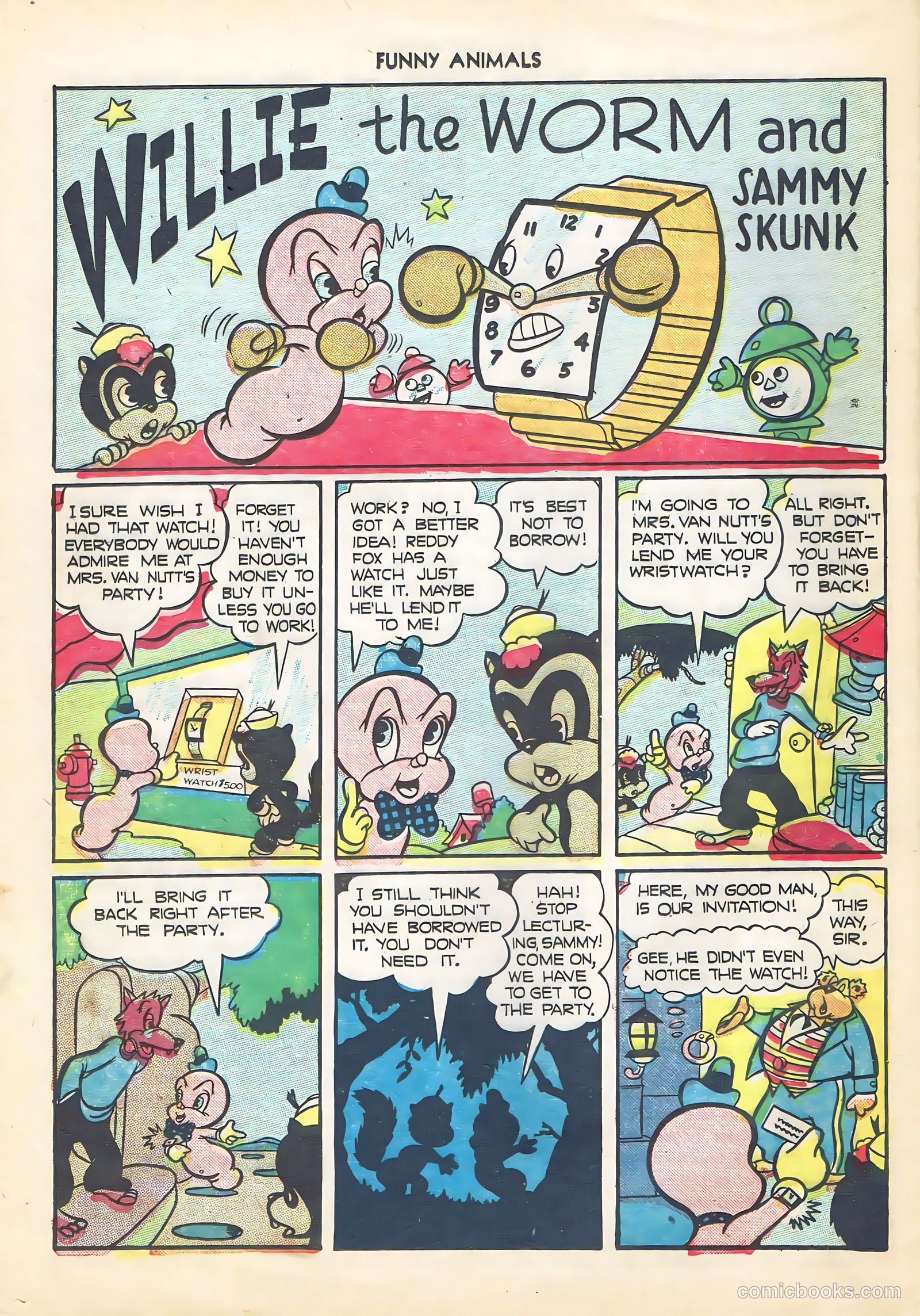 Fawcett's Funny Animals #24 (1944) — page 24 of 36