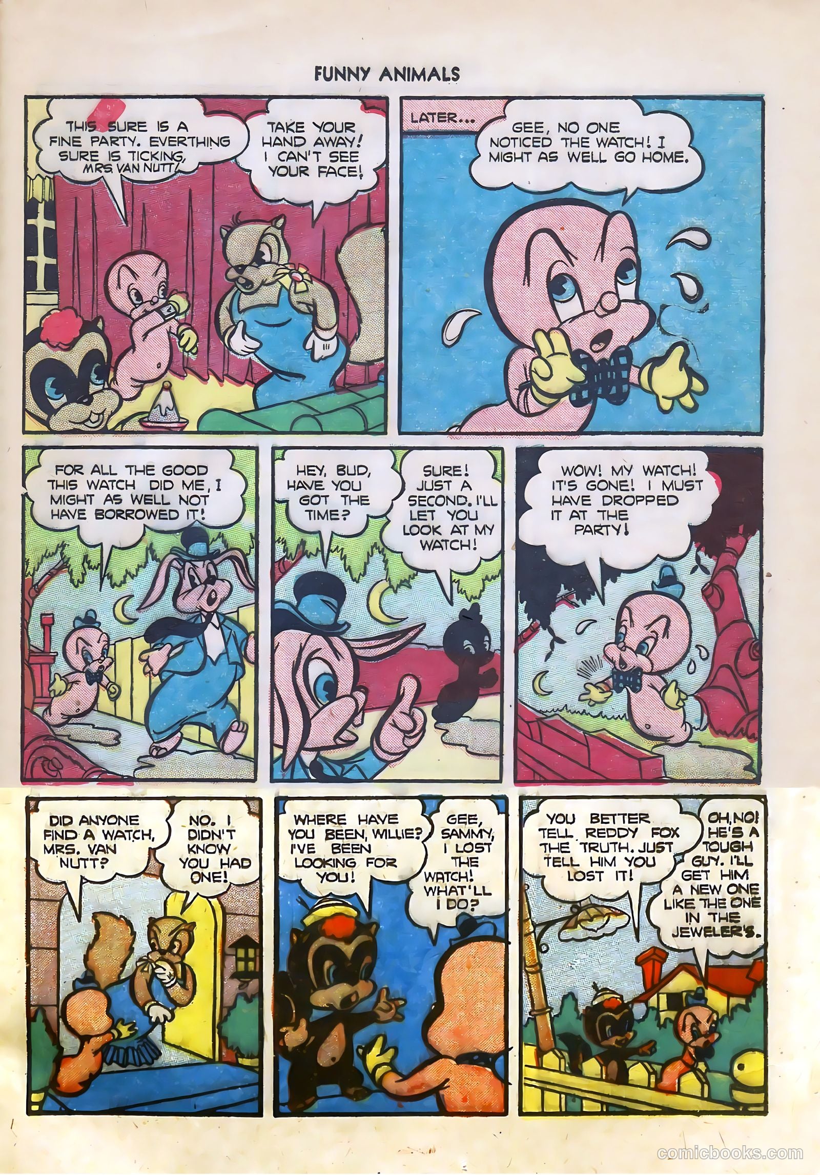Fawcett's Funny Animals #24 (1944) — page 25 of 36