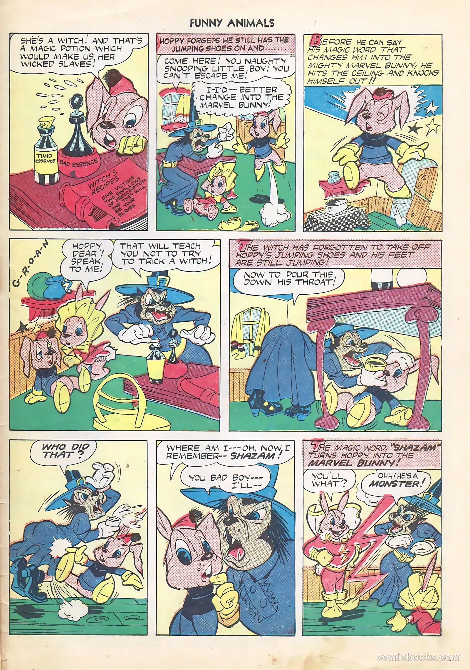 Fawcett's Funny Animals #24 (1944) — page 31 of 36