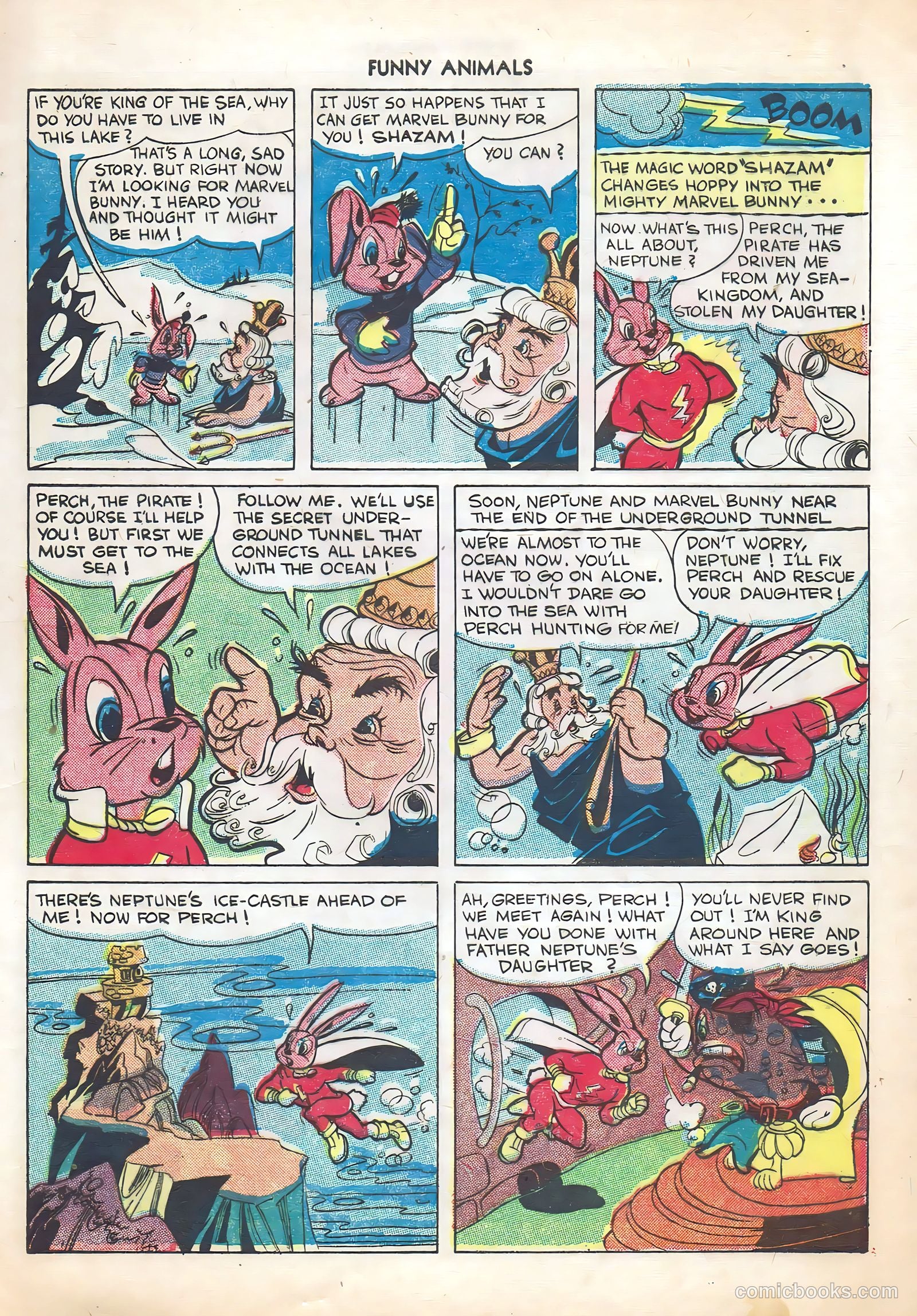 Fawcett's Funny Animals #25 (1945) — page 5 of 36