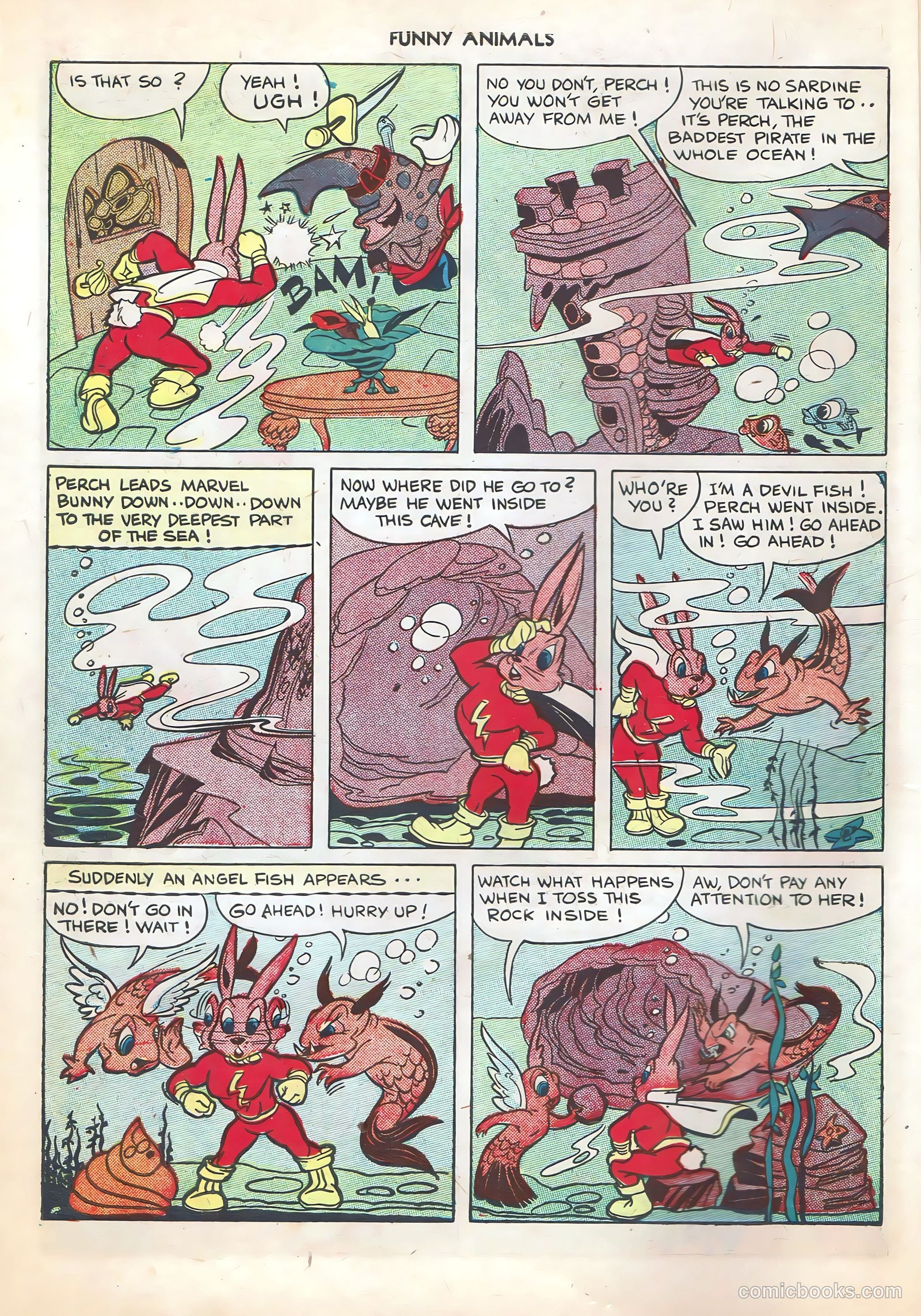 Fawcett's Funny Animals #25 (1945) — page 6 of 36