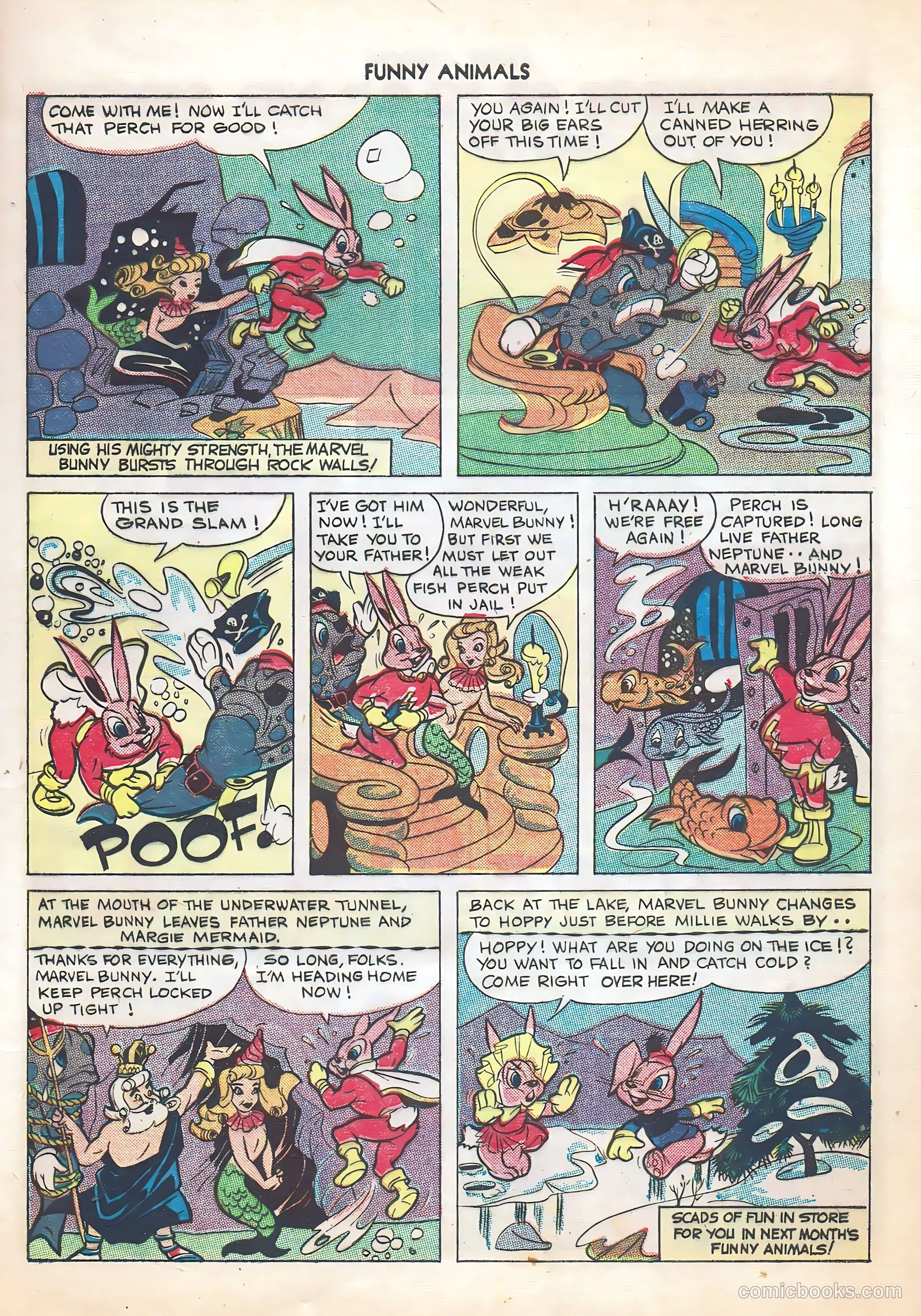 Fawcett's Funny Animals #25 (1945) — page 9 of 36