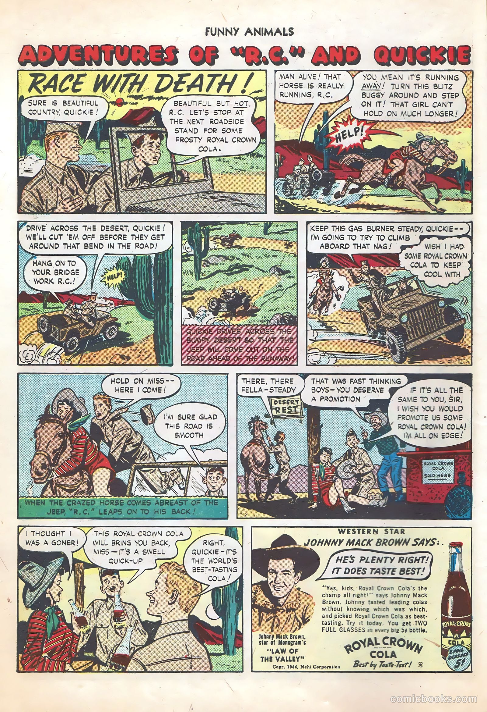 Fawcett's Funny Animals #25 (1945) — page 10 of 36
