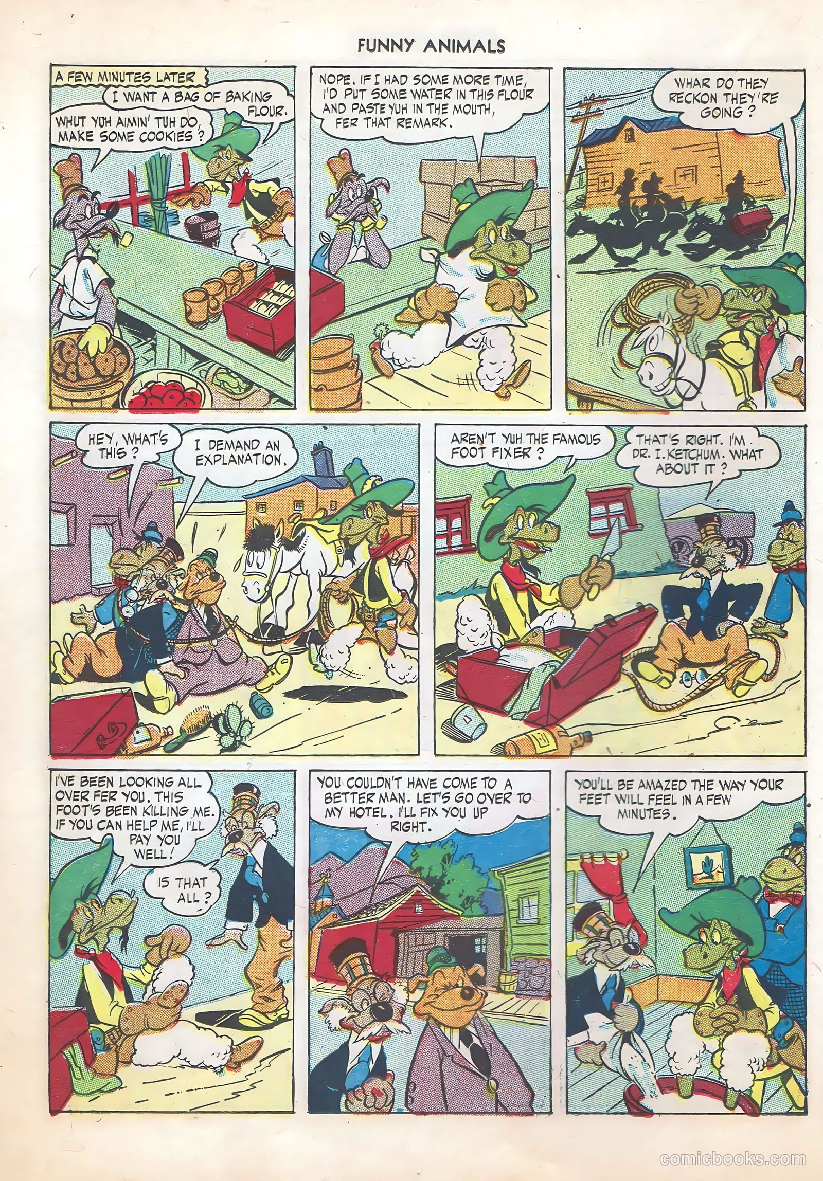 Fawcett's Funny Animals #25 (1945) — page 14 of 36