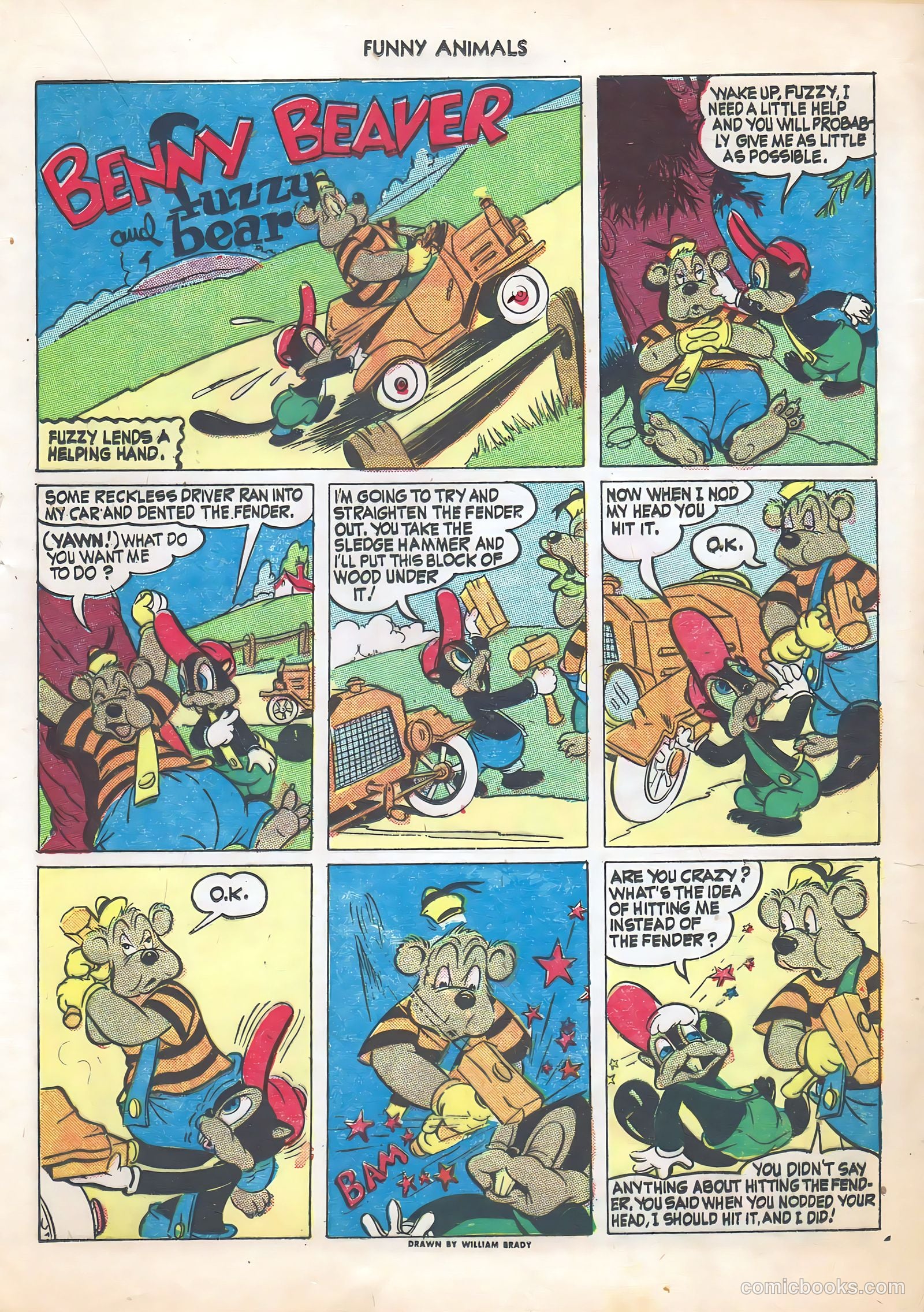 Fawcett's Funny Animals #25 (1945) — page 17 of 36