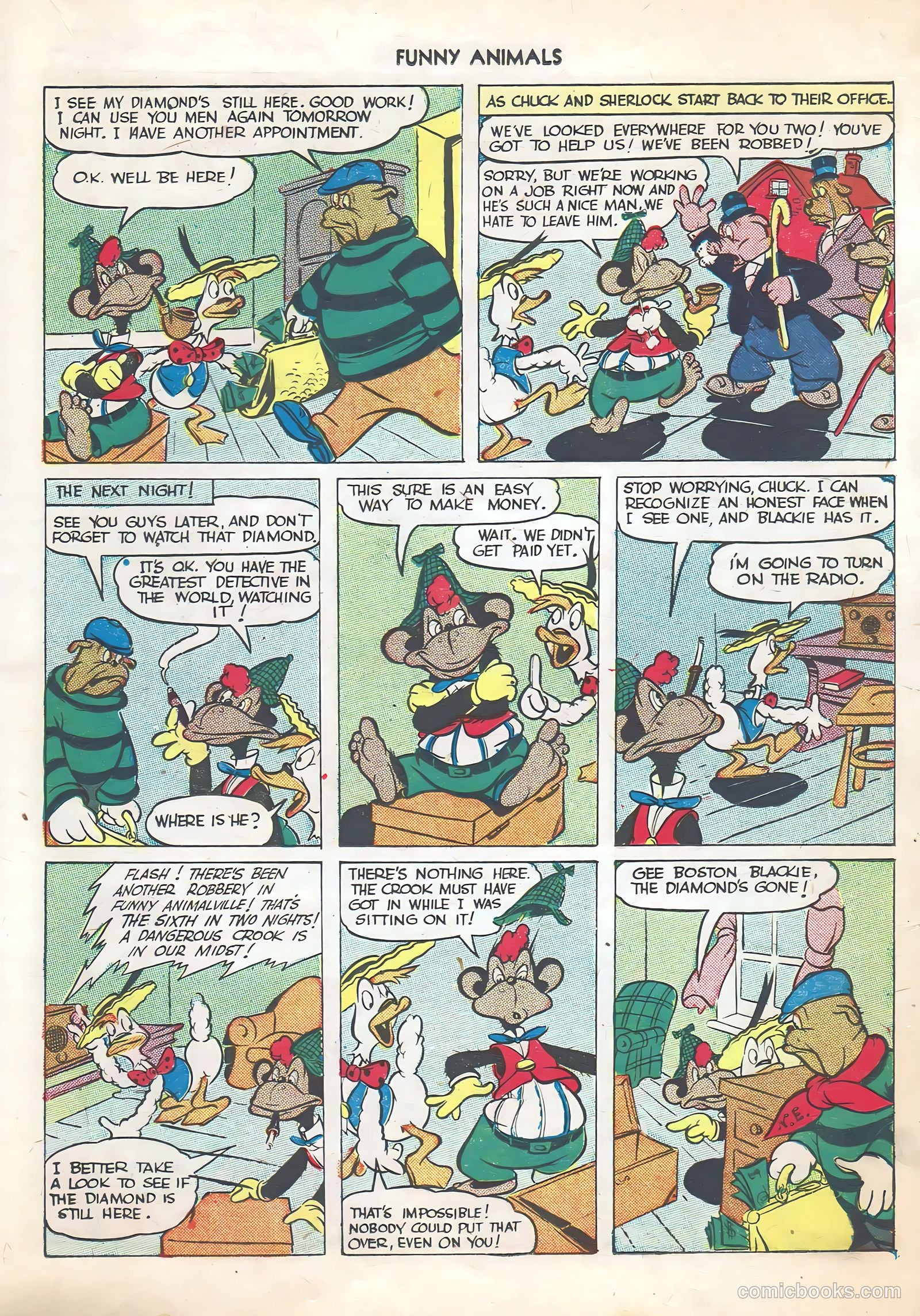 Fawcett's Funny Animals #25 (1945) — page 19 of 36