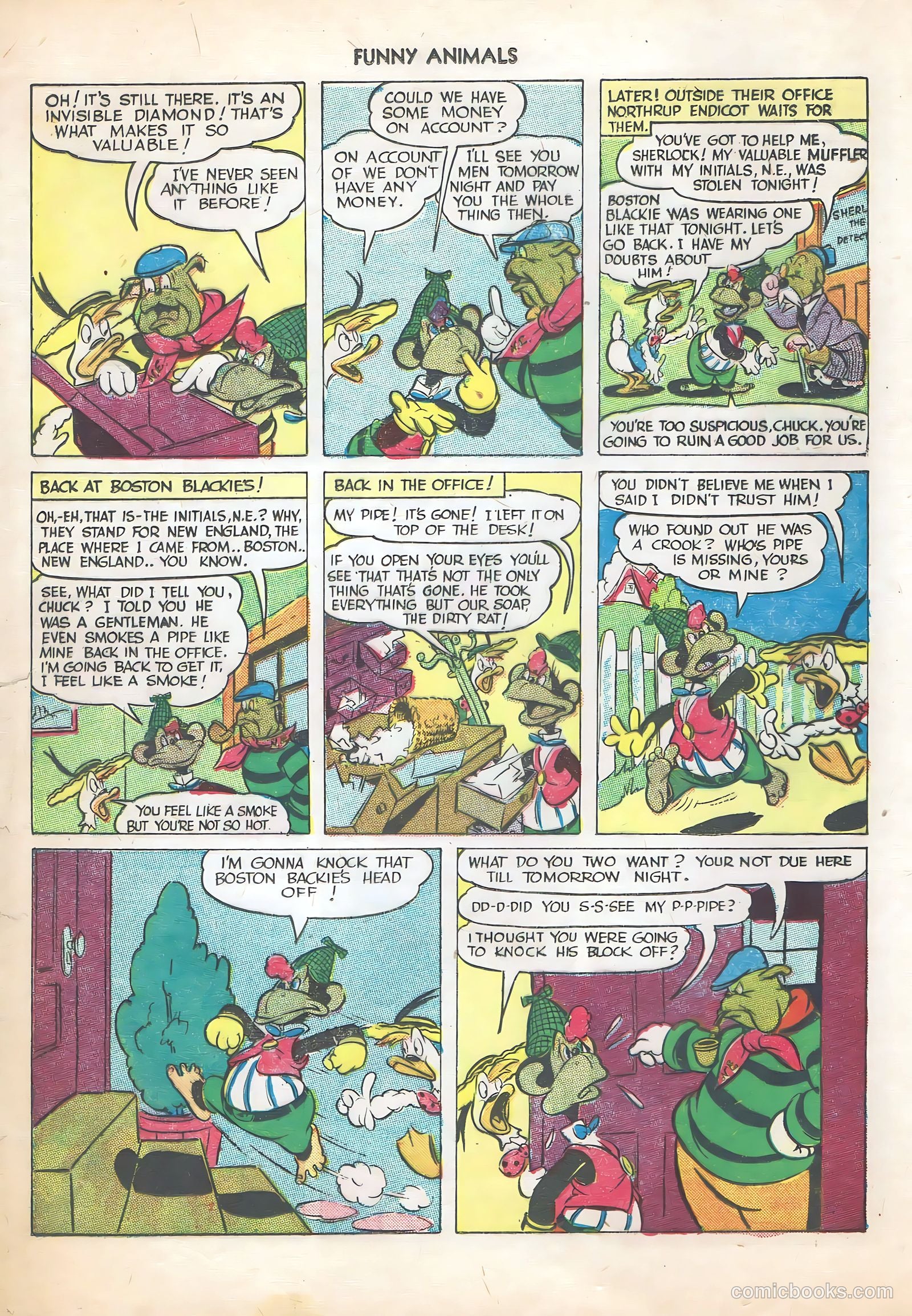Fawcett's Funny Animals #25 (1945) — page 20 of 36