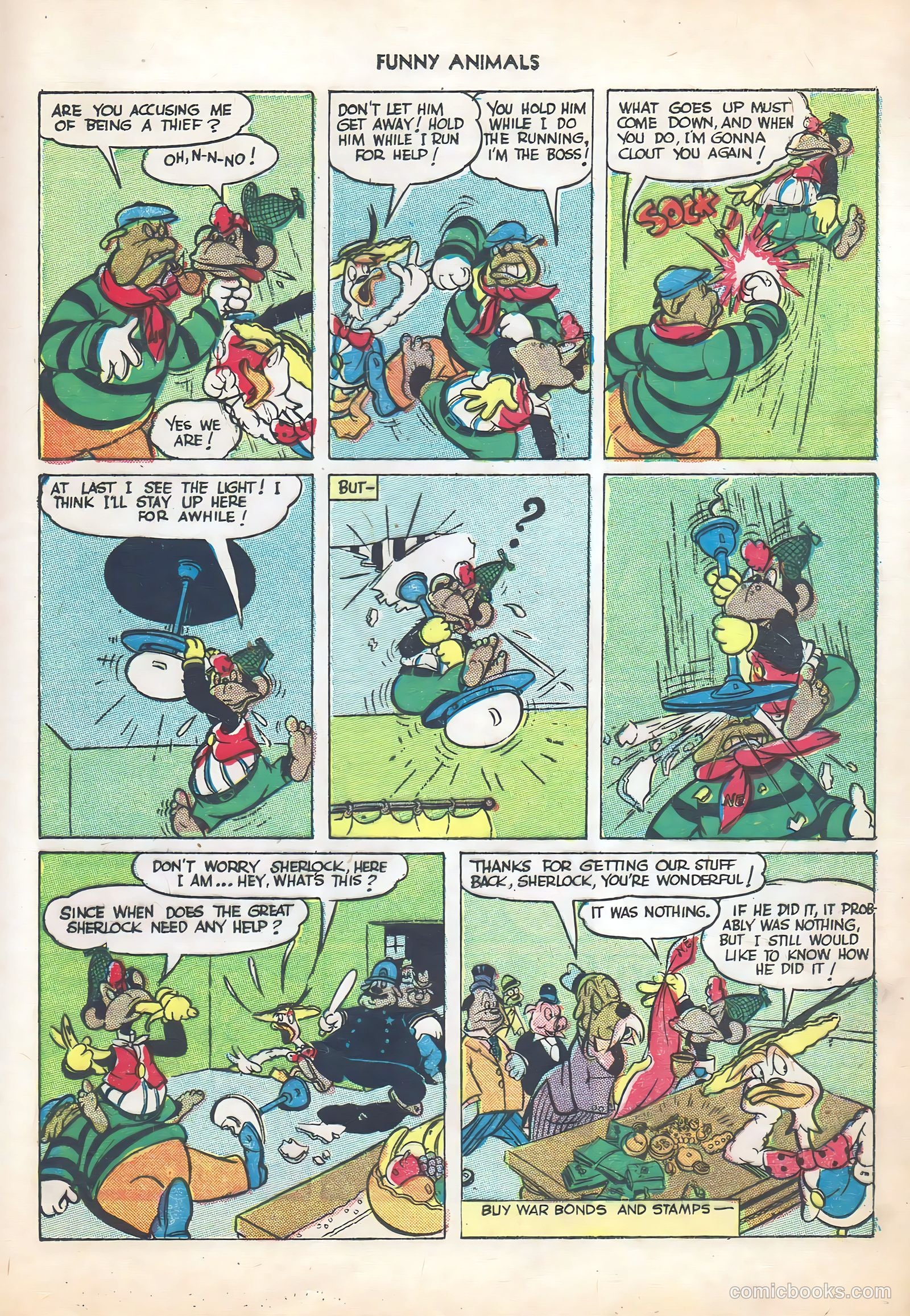 Fawcett's Funny Animals #25 (1945) — page 21 of 36