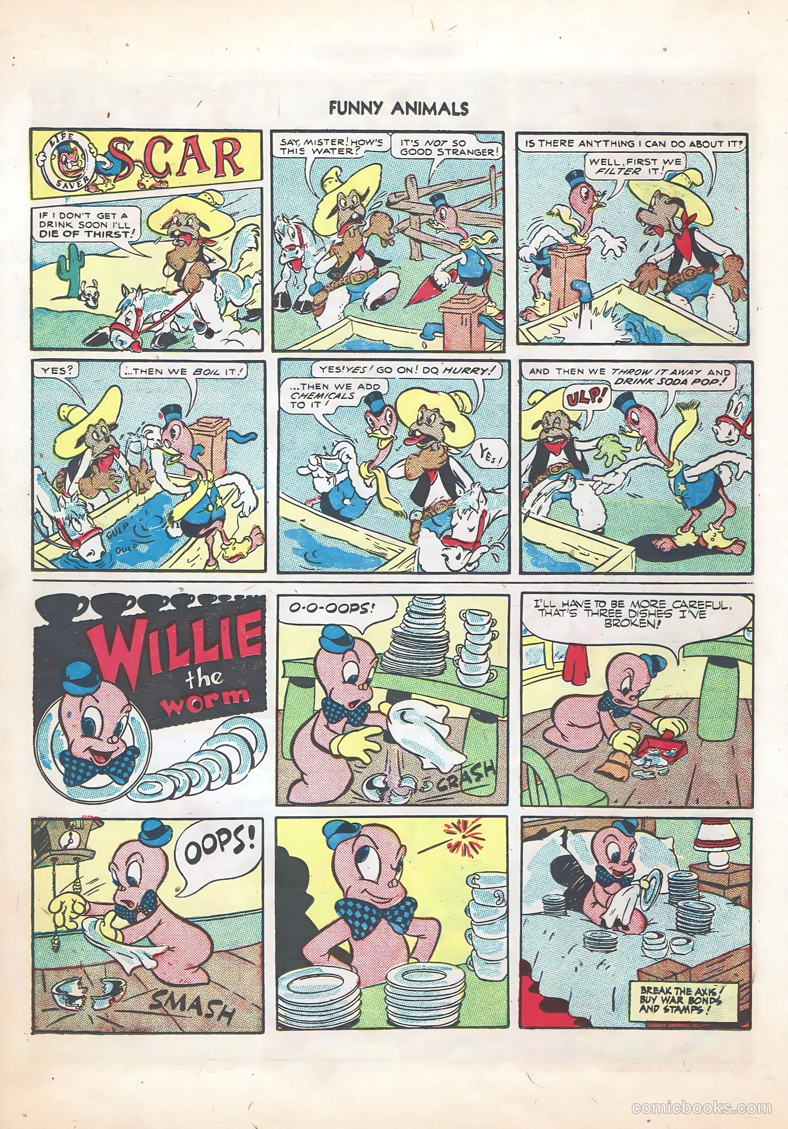 Fawcett's Funny Animals #25 (1945) — page 22 of 36