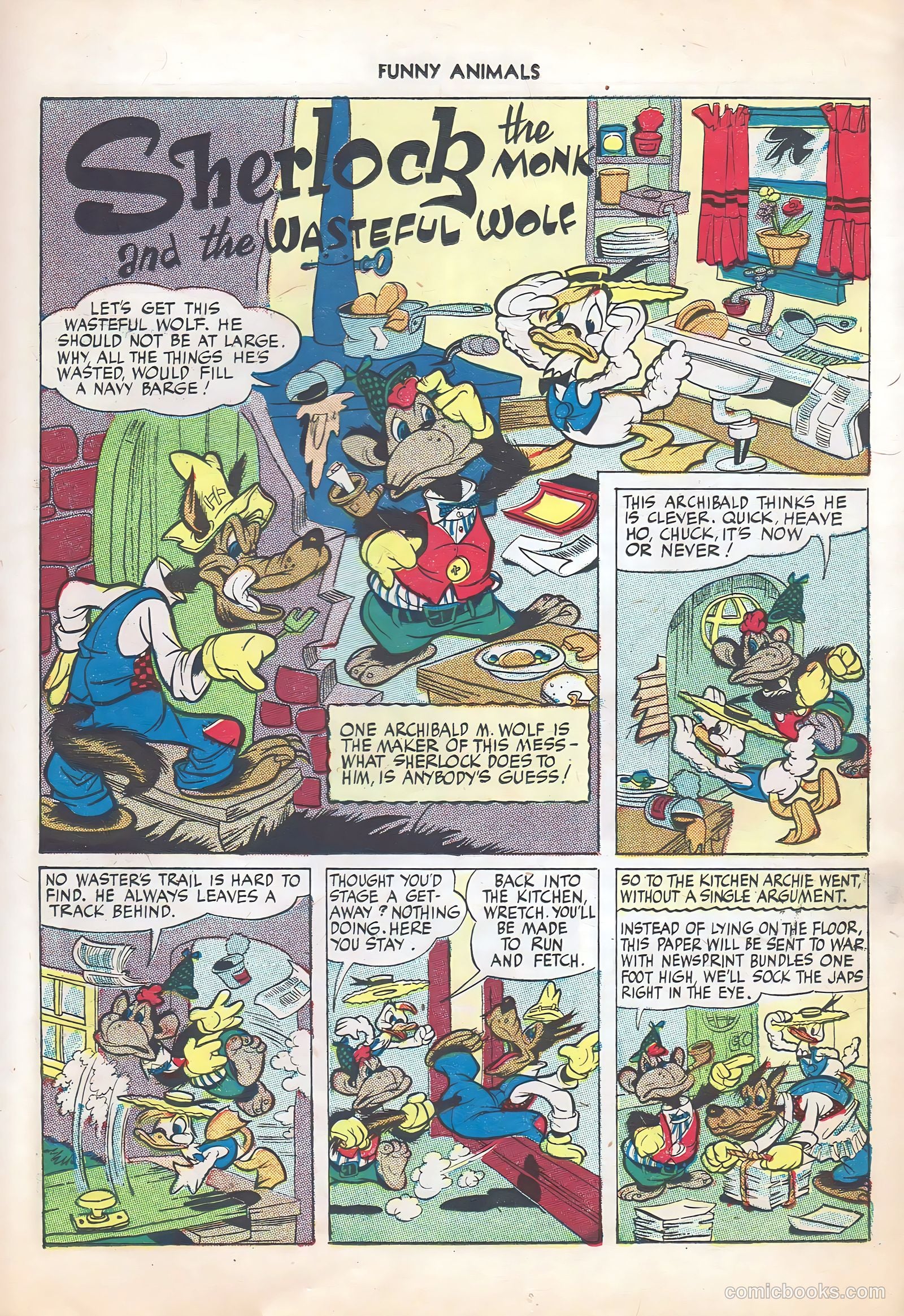 Fawcett's Funny Animals #25 (1945) — page 23 of 36