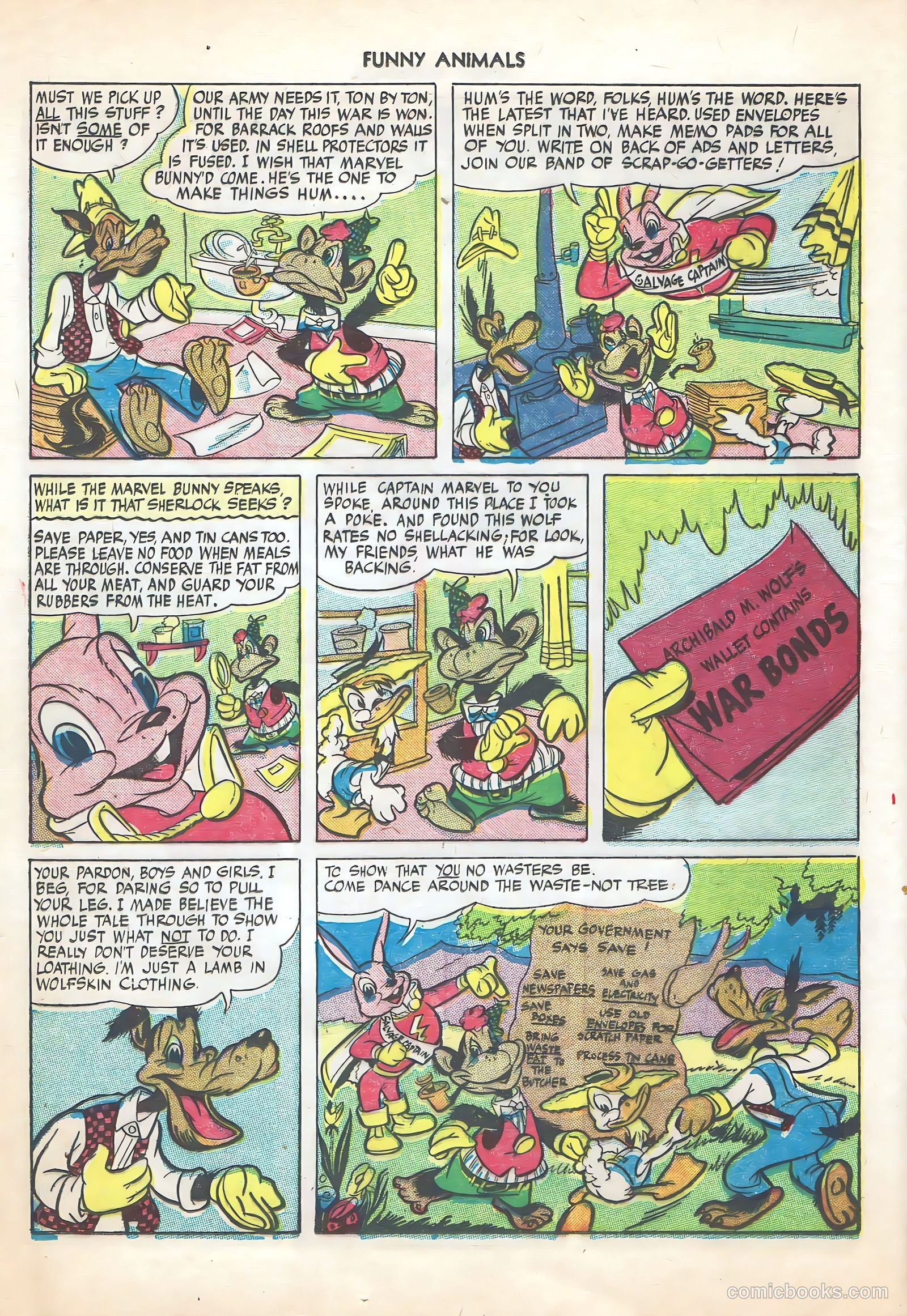 Fawcett's Funny Animals #25 (1945) — page 24 of 36