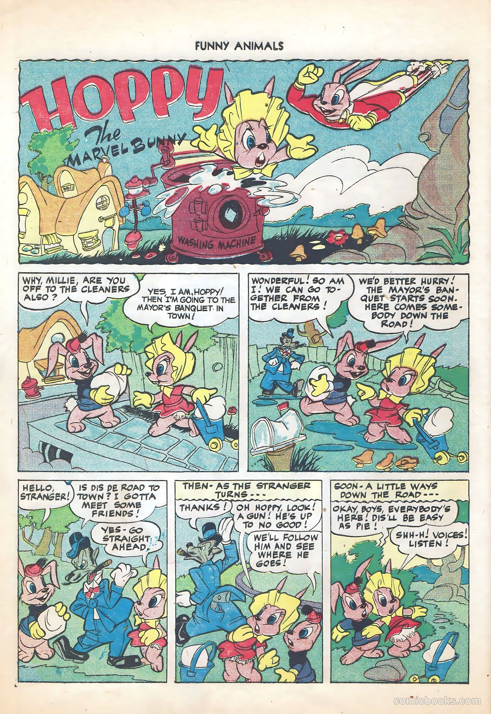 Fawcett's Funny Animals #25 (1945) — page 28 of 36