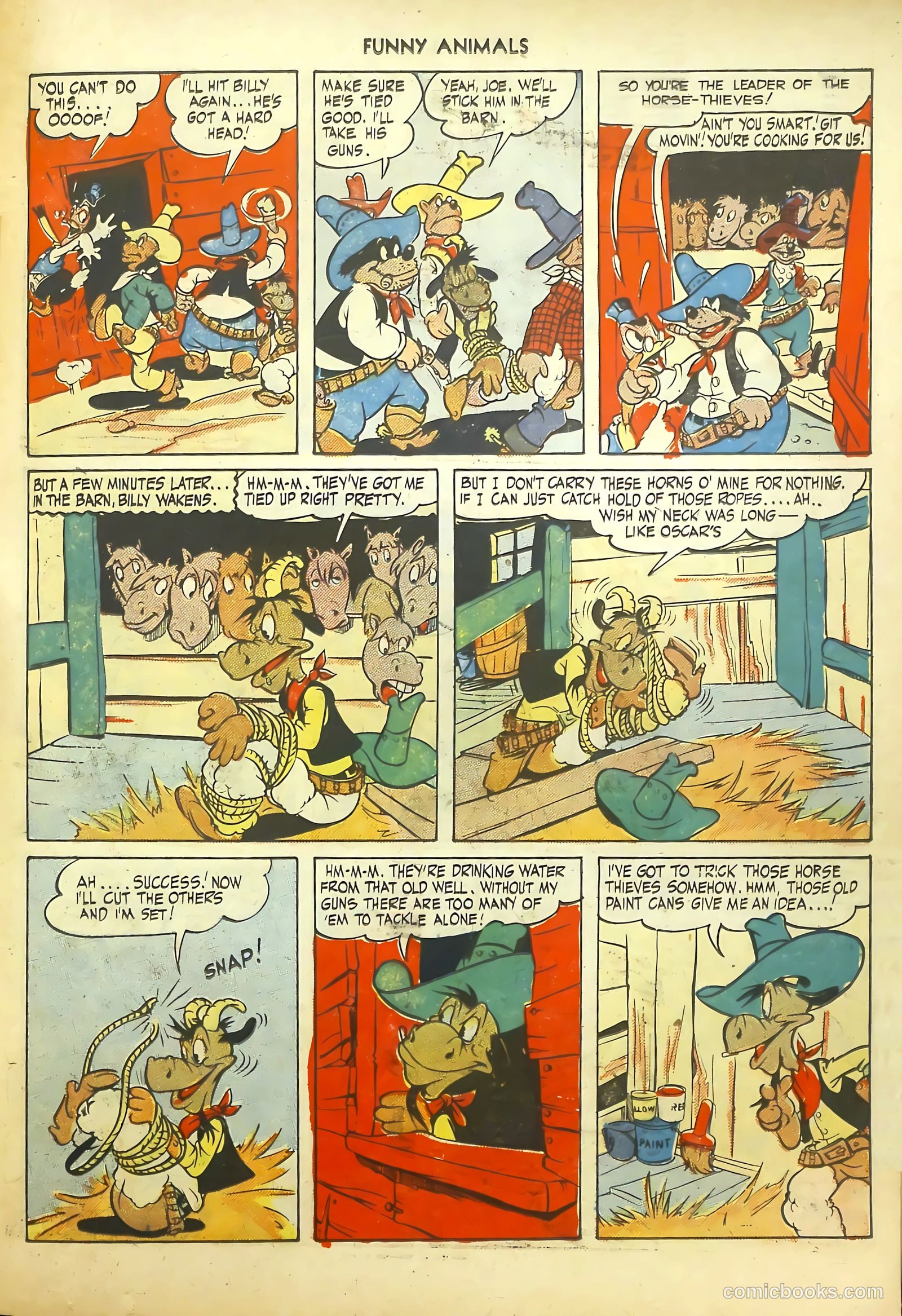 Fawcett's Funny Animals #26 (1945) — page 12 of 38