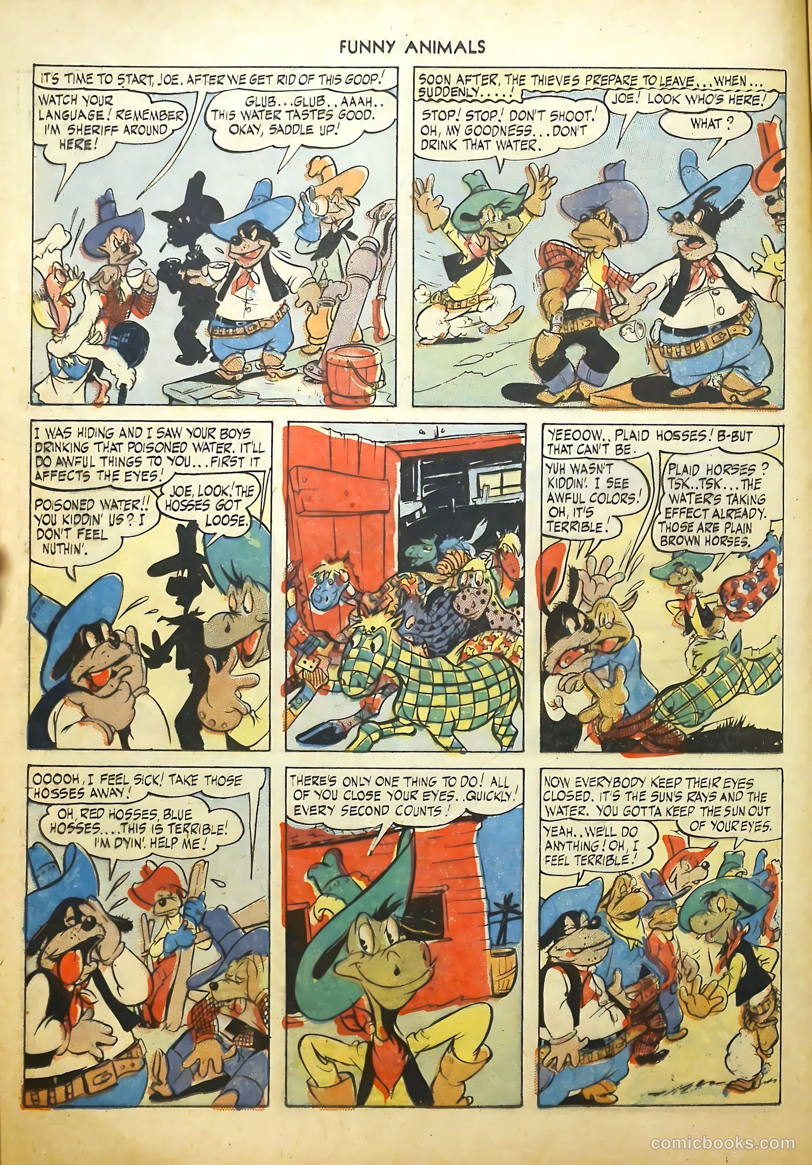 Fawcett's Funny Animals #26 (1945) — page 13 of 38
