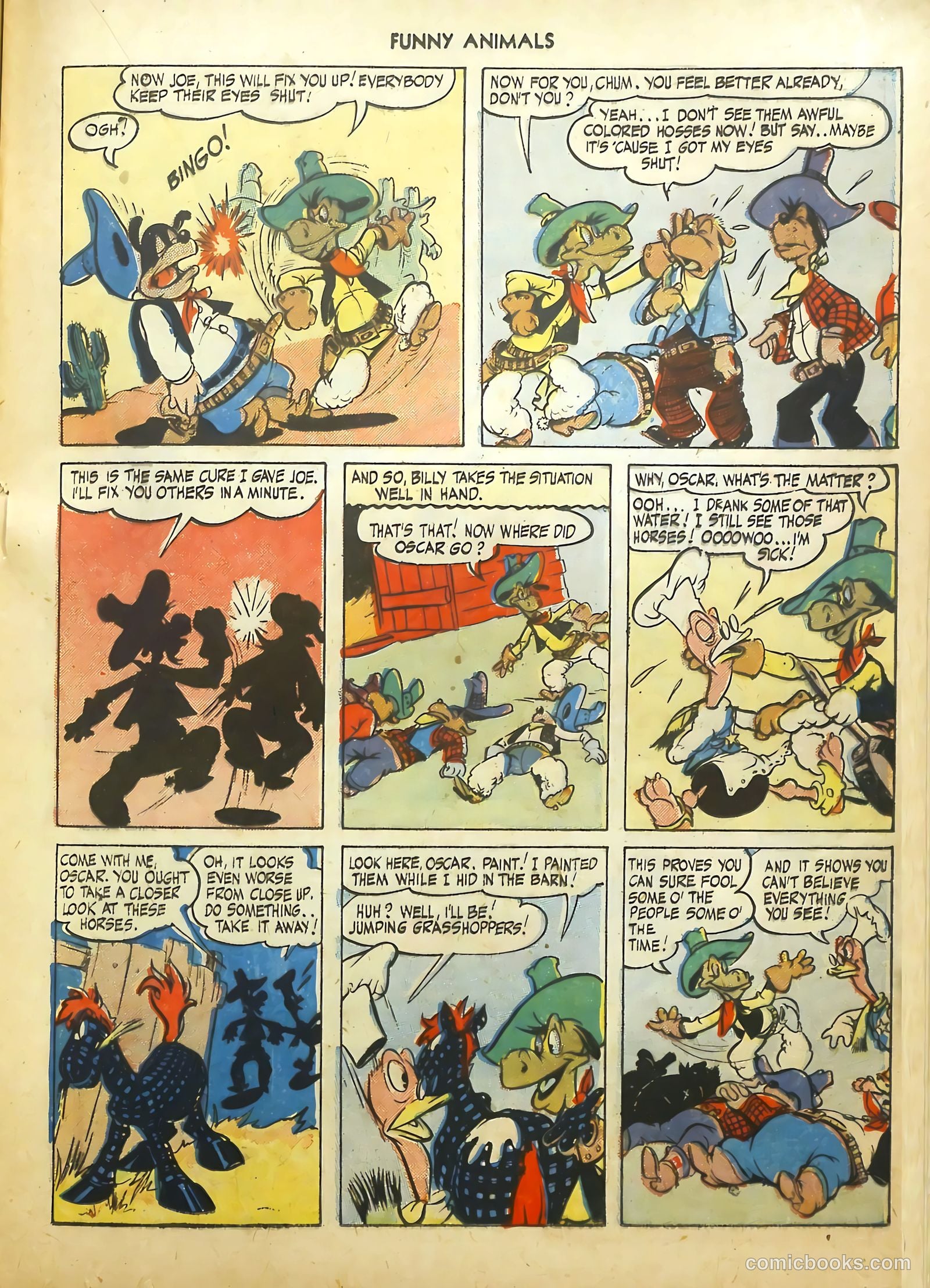 Fawcett's Funny Animals #26 (1945) — page 14 of 38