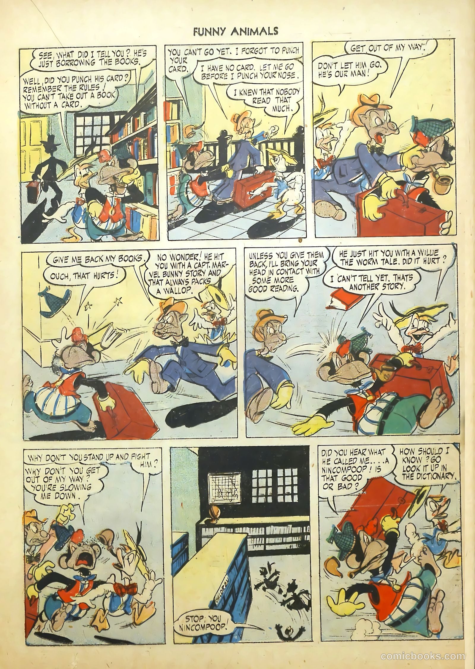 Fawcett's Funny Animals #26 (1945) — page 18 of 38
