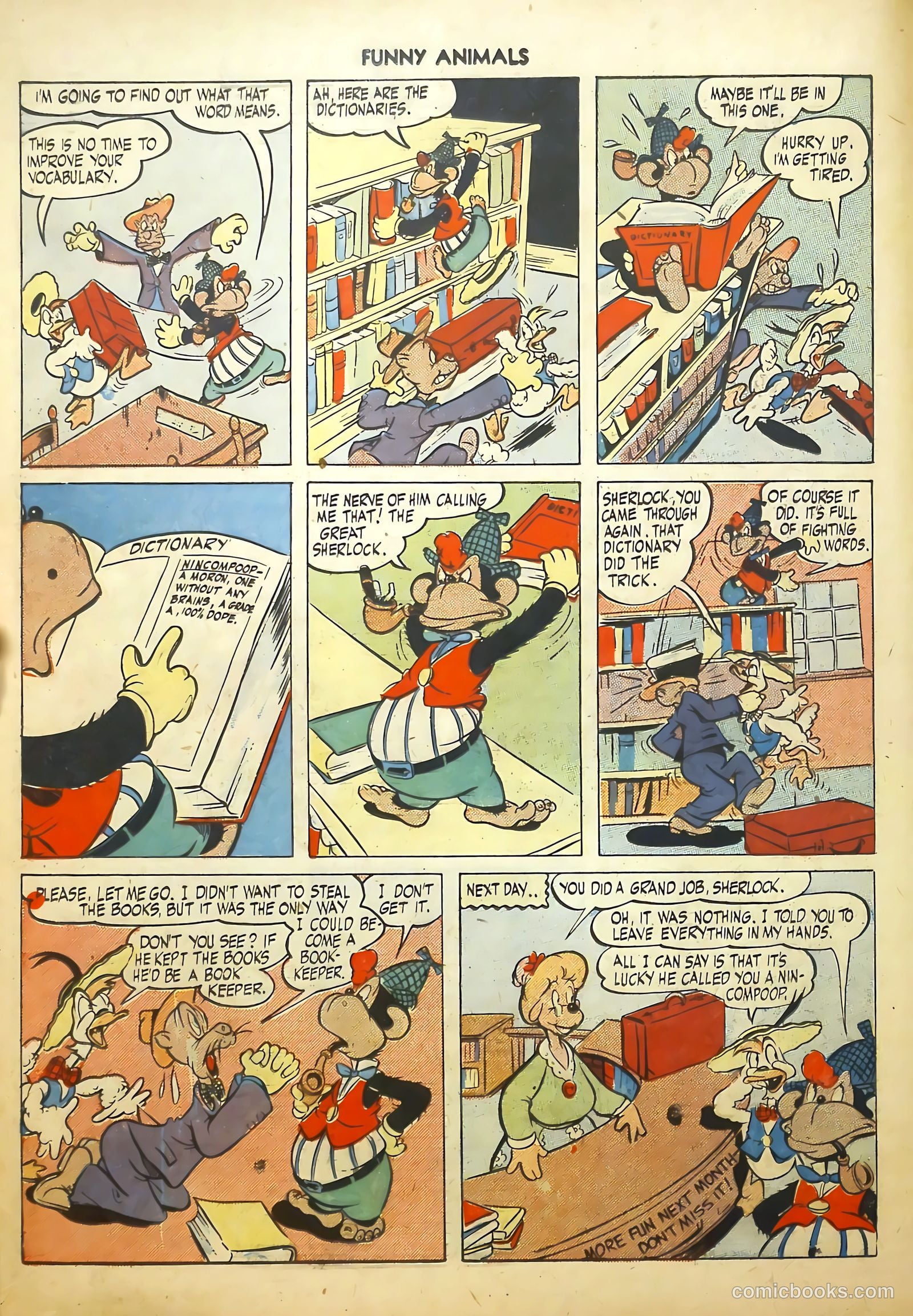 Fawcett's Funny Animals #26 (1945) — page 19 of 38