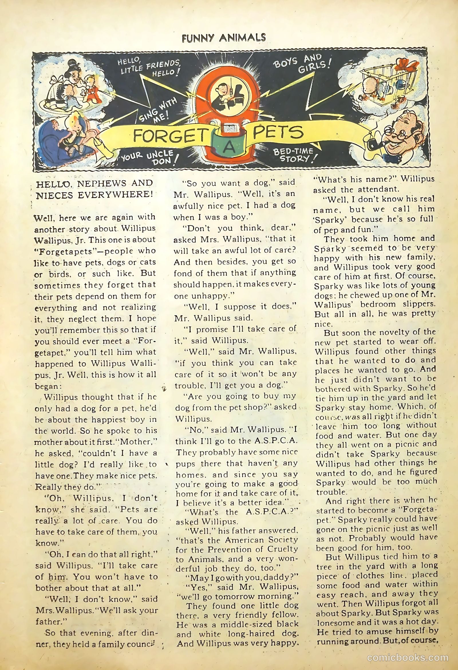 Fawcett's Funny Animals #26 (1945) — page 23 of 38