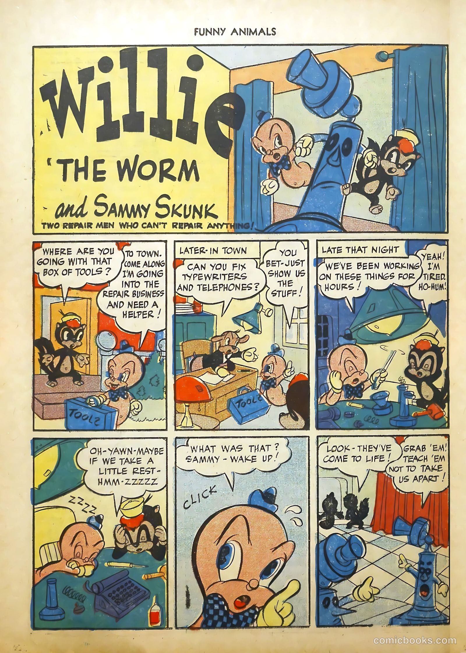 Fawcett's Funny Animals #26 (1945) — page 25 of 38