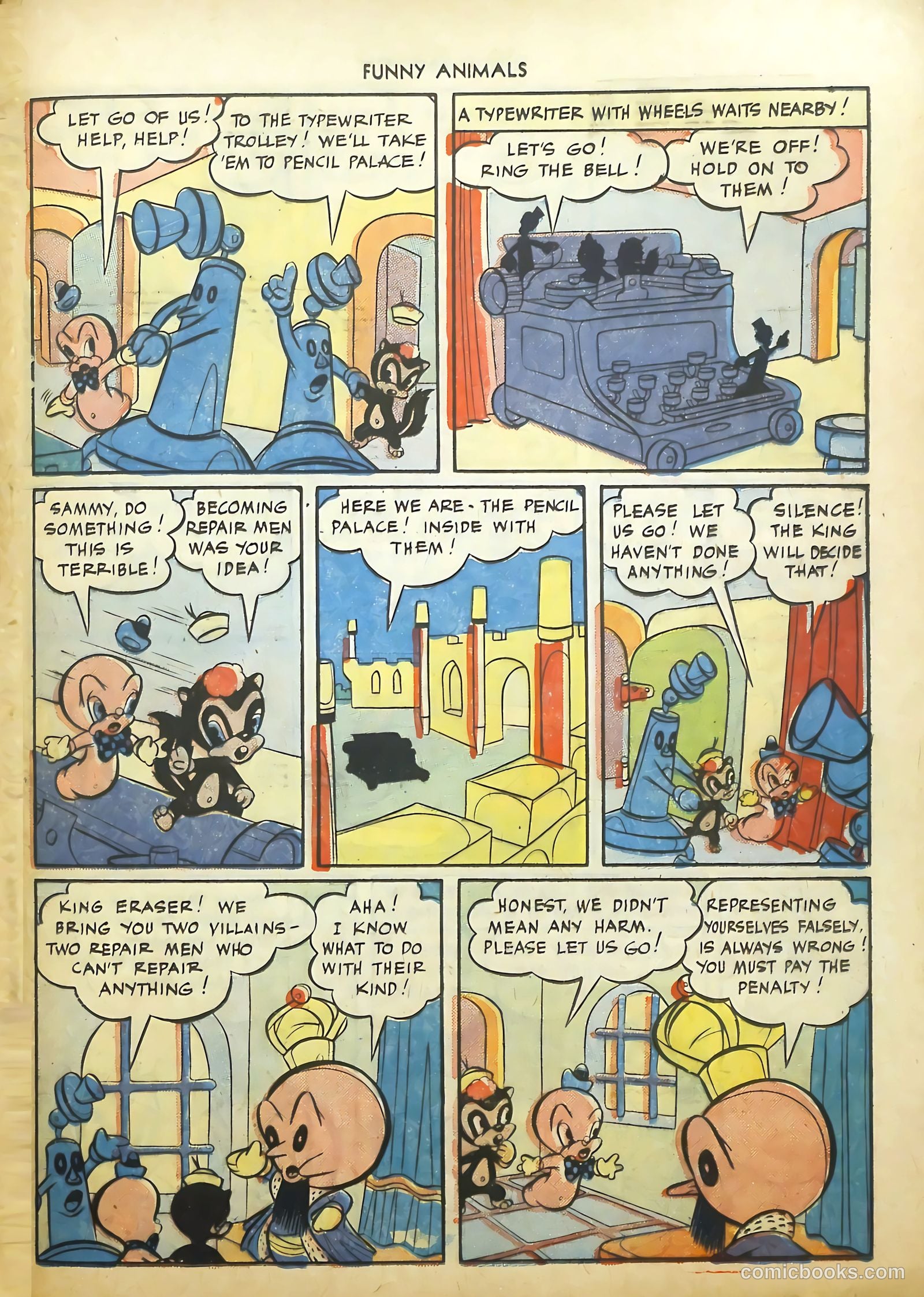 Fawcett's Funny Animals #26 (1945) — page 26 of 38