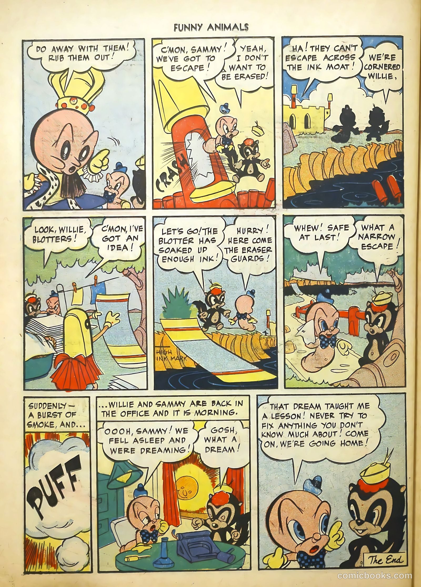 Fawcett's Funny Animals #26 (1945) — page 27 of 38