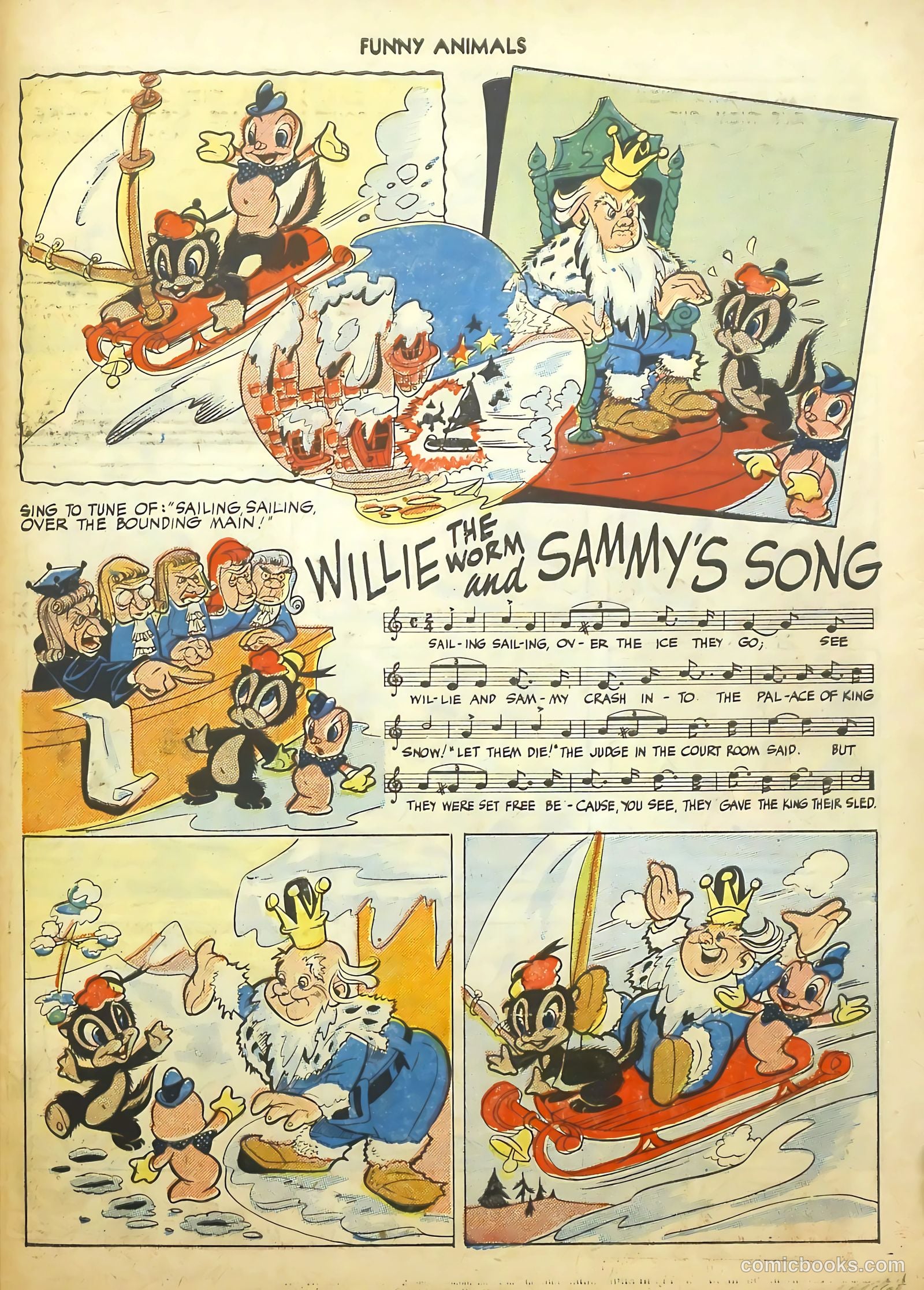 Fawcett's Funny Animals #26 (1945) — page 28 of 38