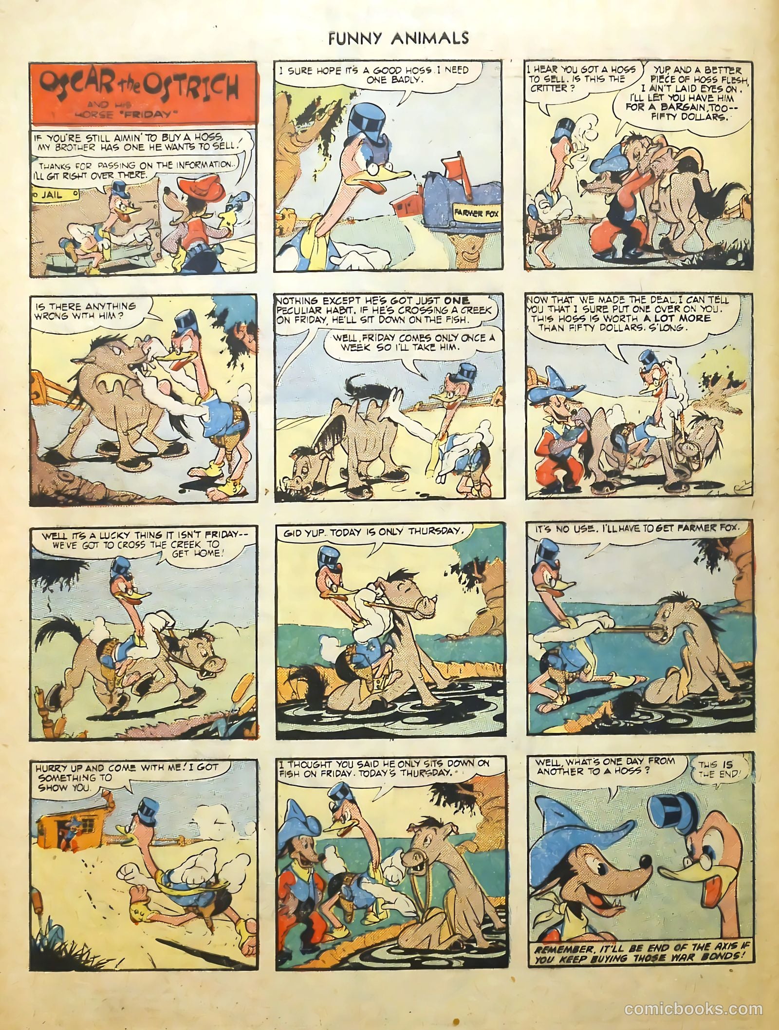 Fawcett's Funny Animals #26 (1945) — page 29 of 38