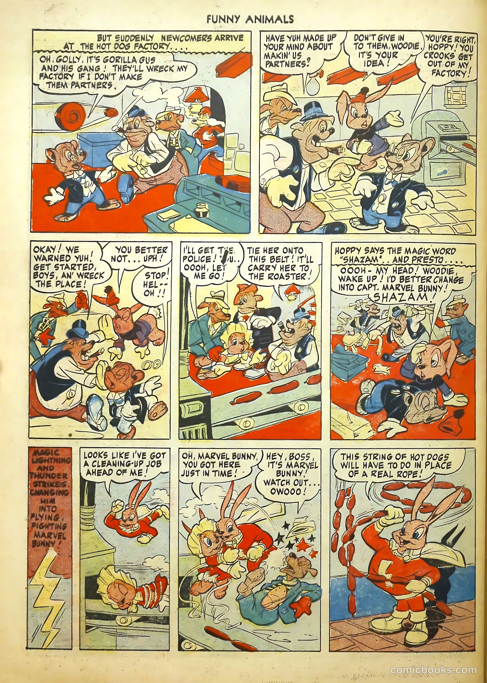 Fawcett's Funny Animals #26 (1945) — page 31 of 38