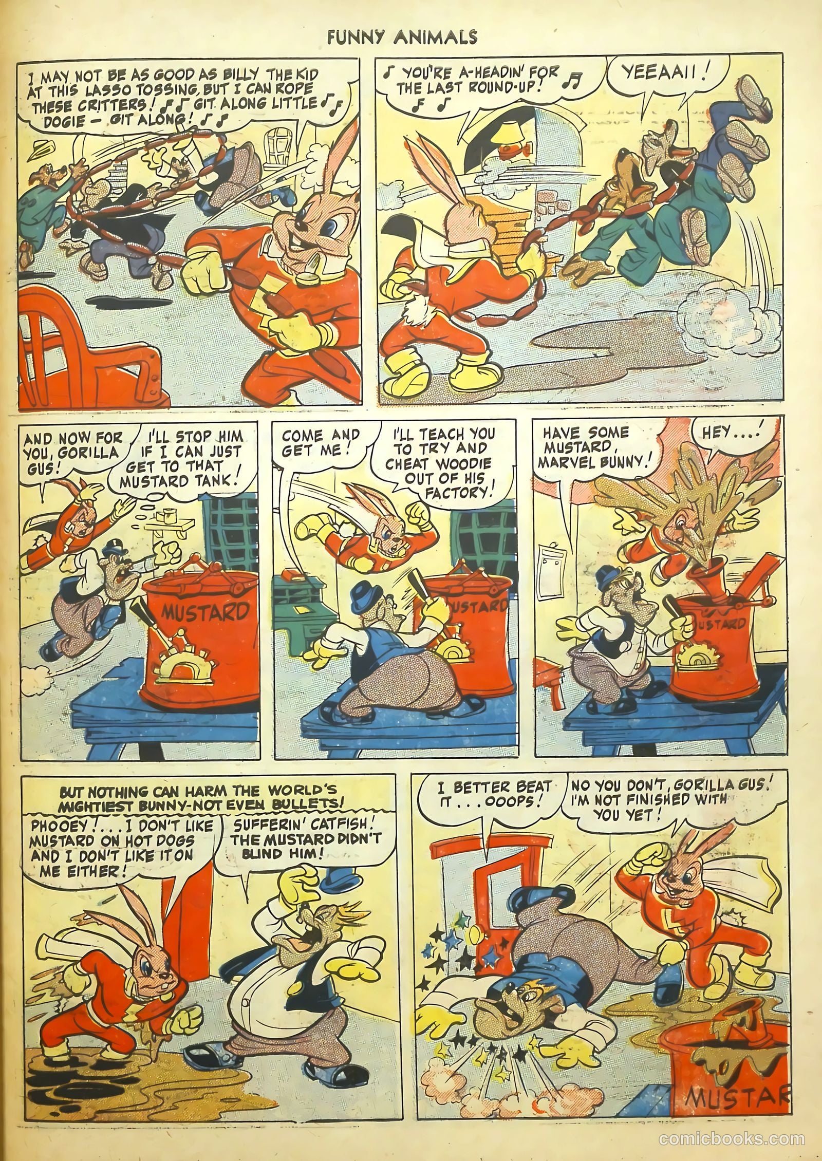 Fawcett's Funny Animals #26 (1945) — page 32 of 38