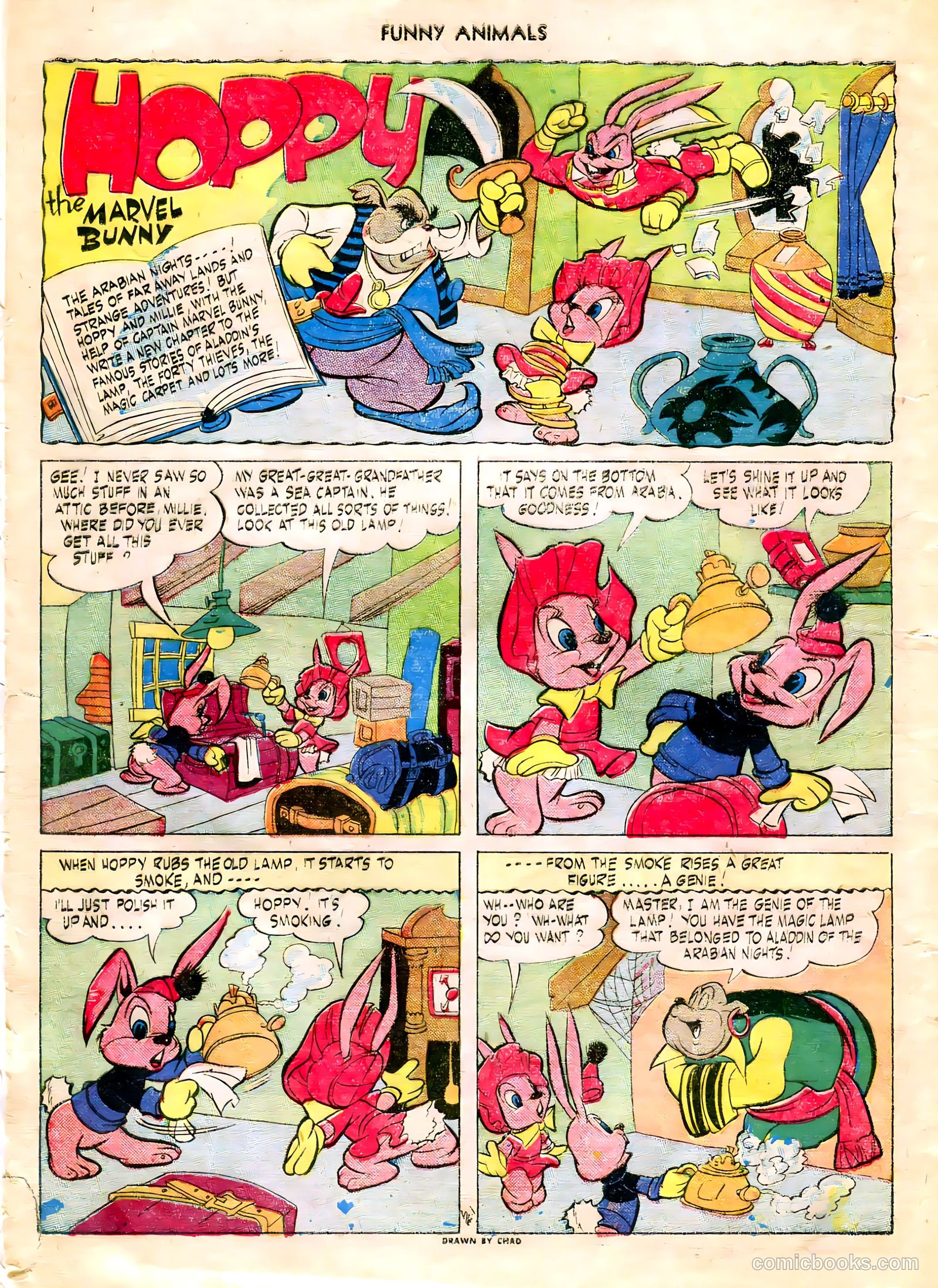 Fawcett's Funny Animals #27 (1945) — page 4 of 36