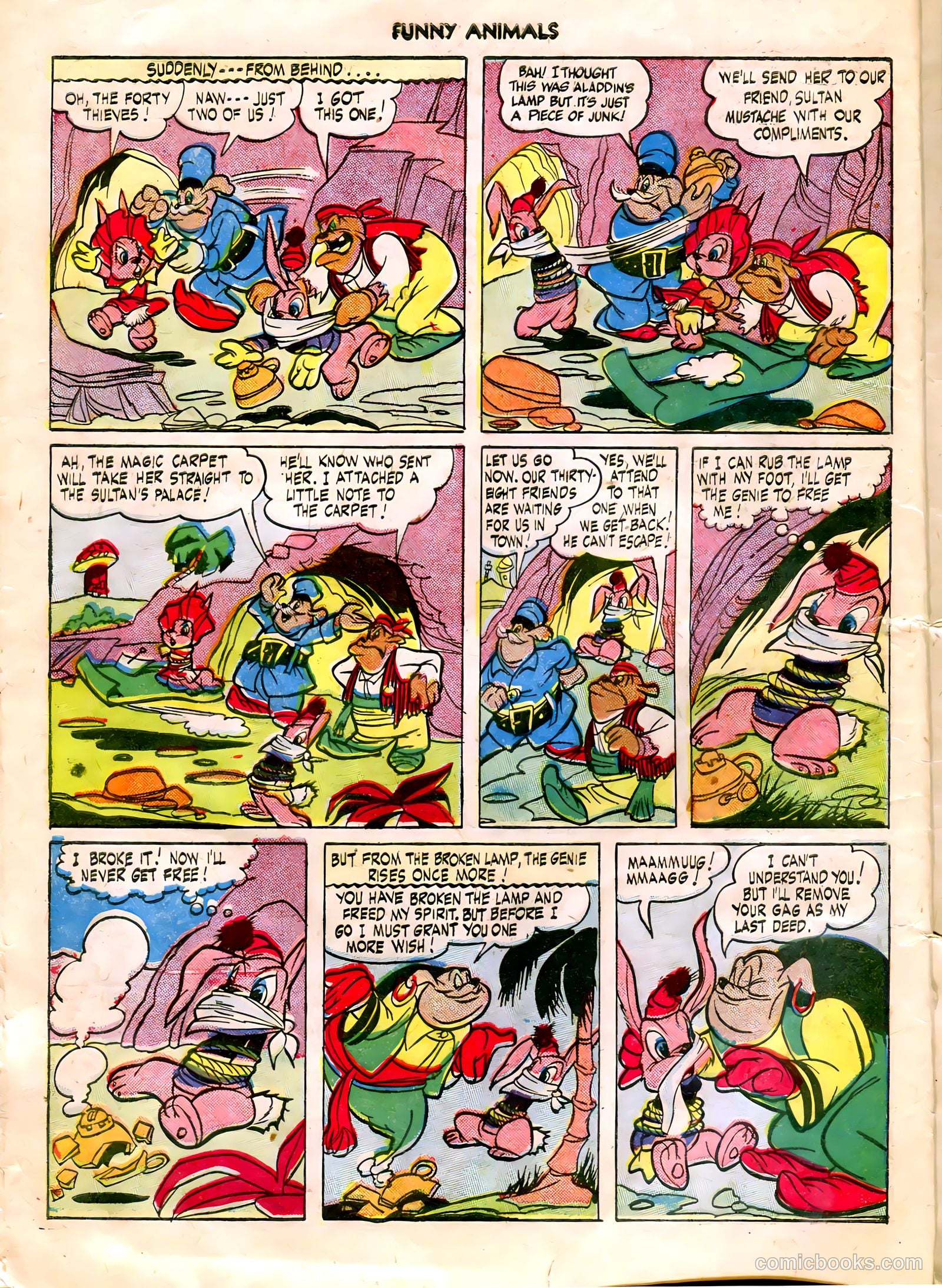 Fawcett's Funny Animals #27 (1945) — page 6 of 36