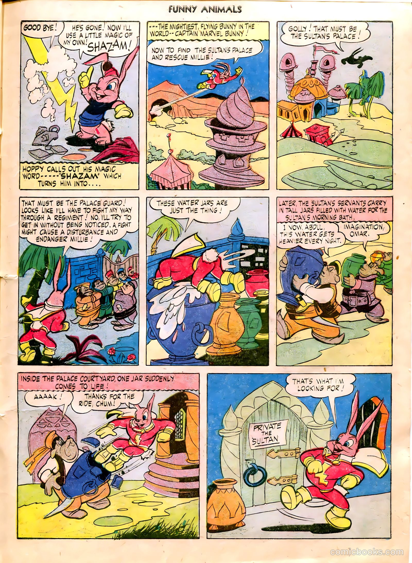 Fawcett's Funny Animals #27 (1945) — page 7 of 36