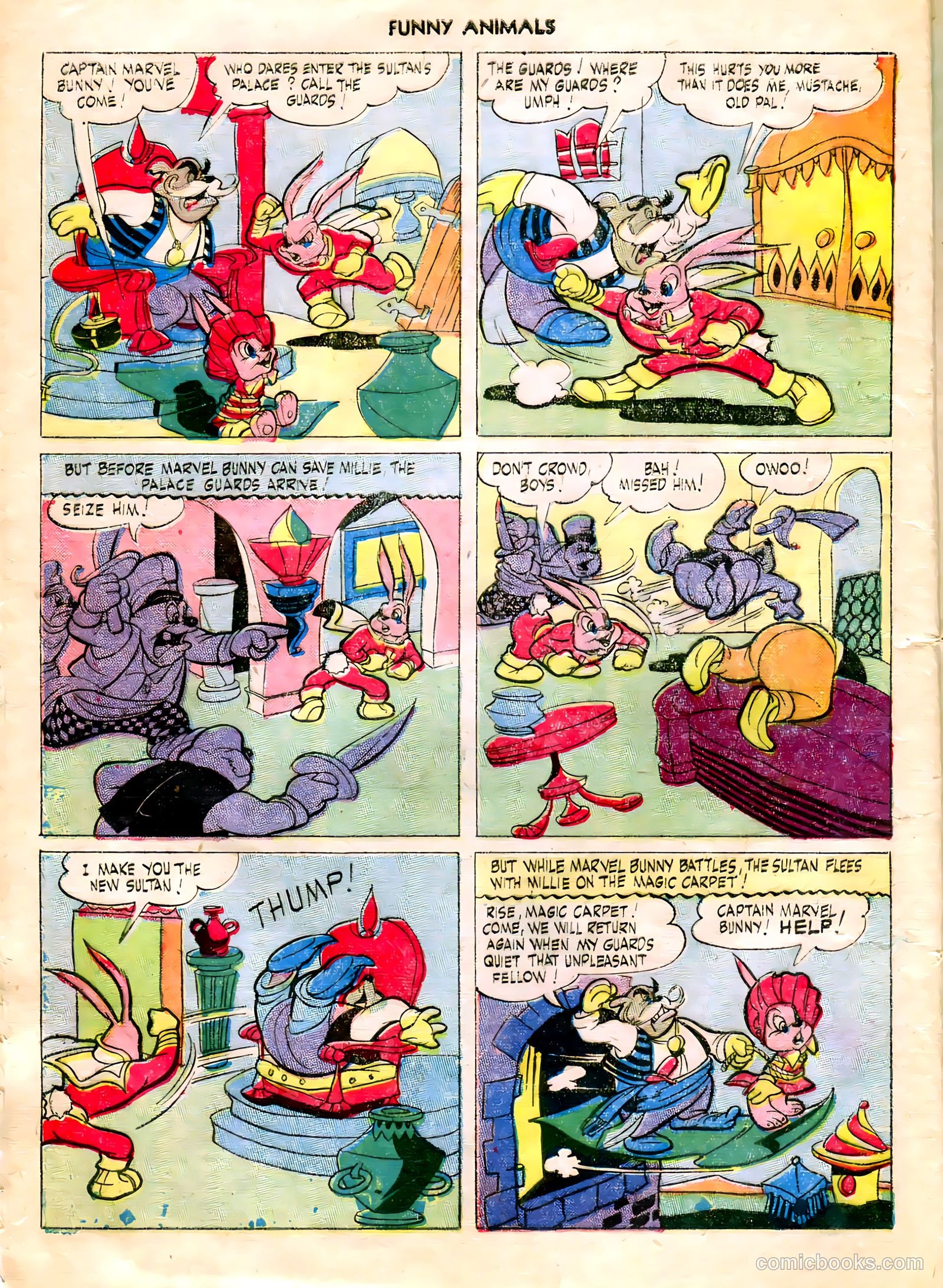Fawcett's Funny Animals #27 (1945) — page 8 of 36