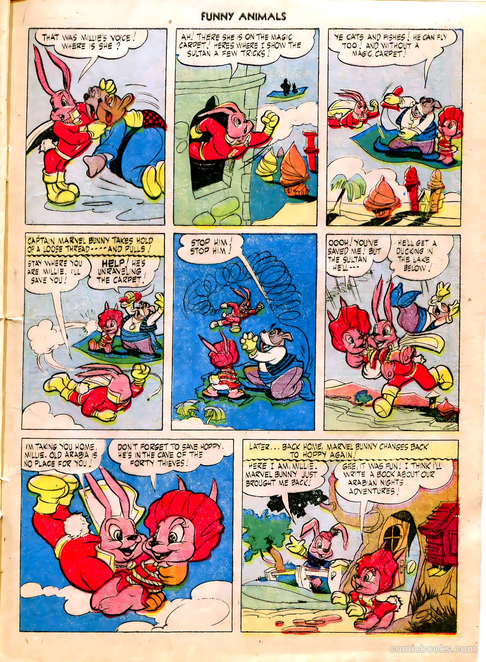 Fawcett's Funny Animals #27 (1945) — page 9 of 36