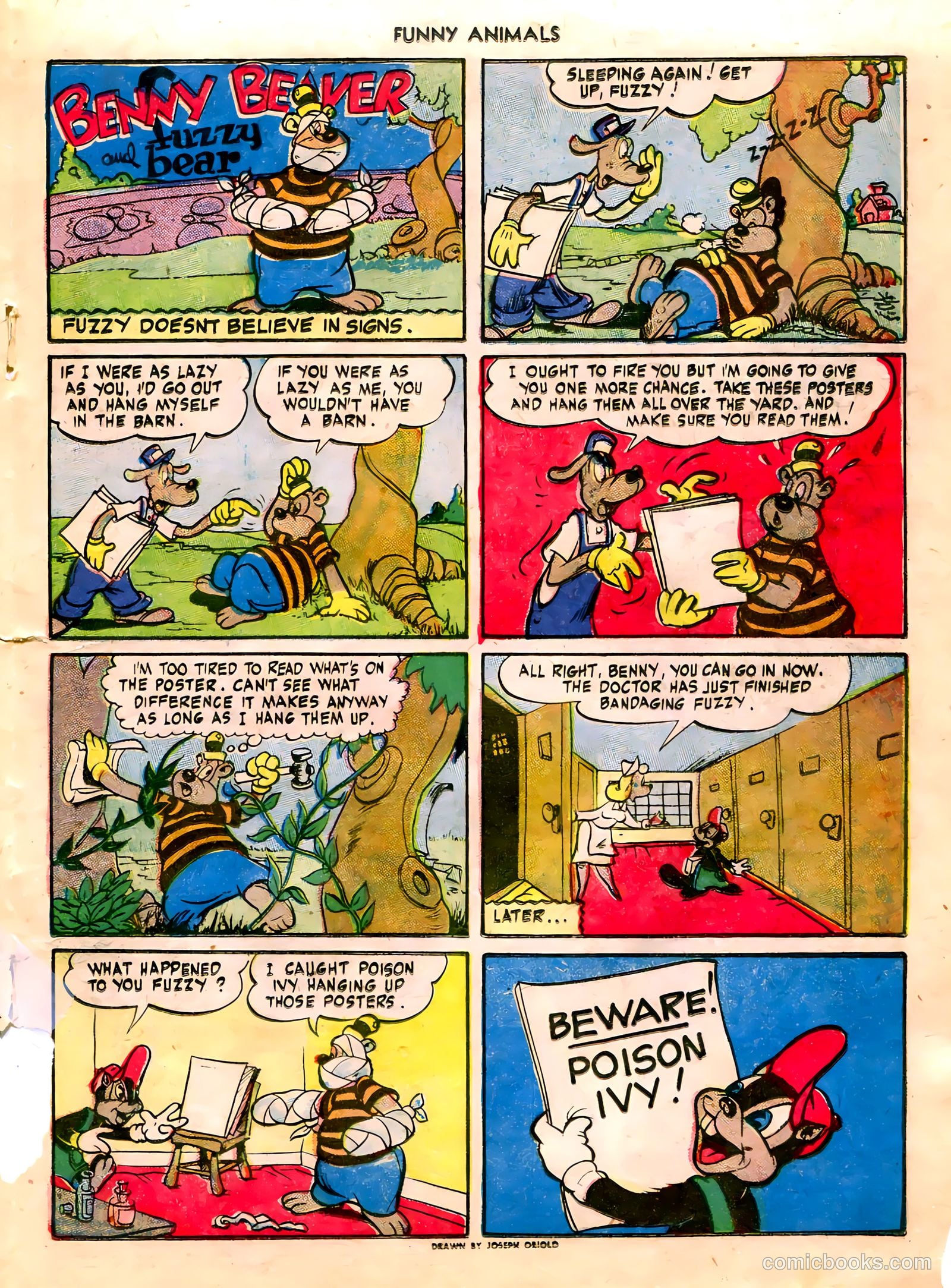 Fawcett's Funny Animals #27 (1945) — page 19 of 36