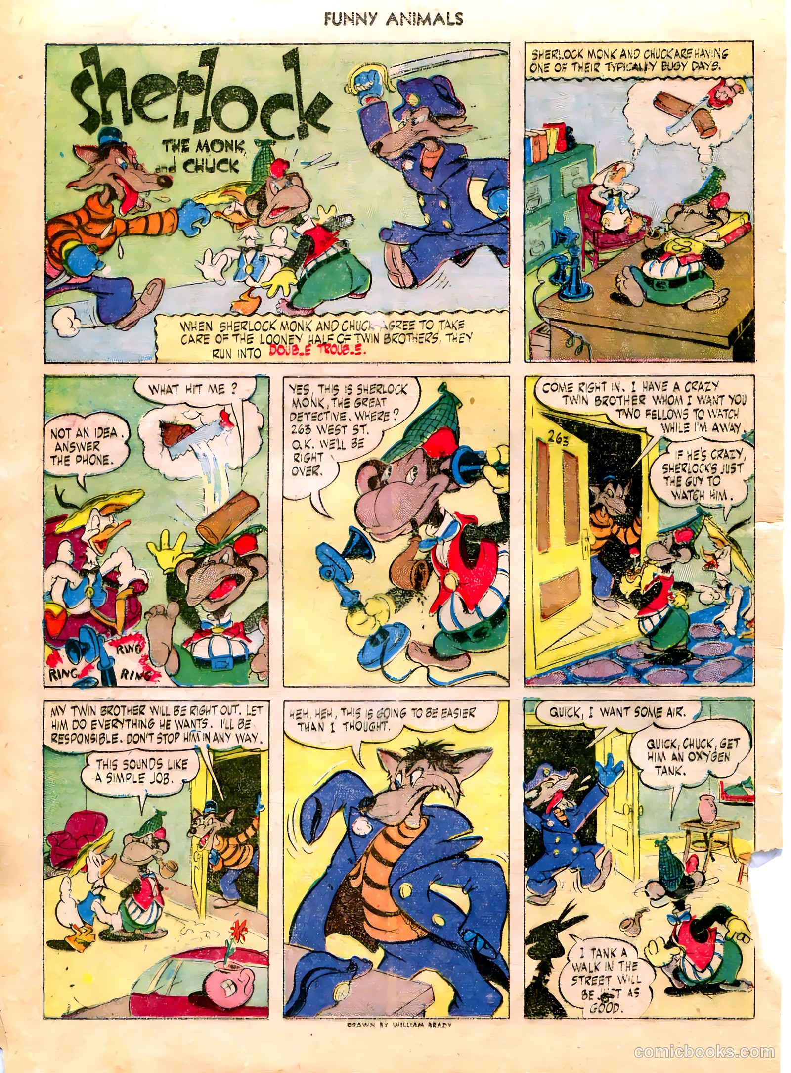 Fawcett's Funny Animals #27 (1945) — page 20 of 36