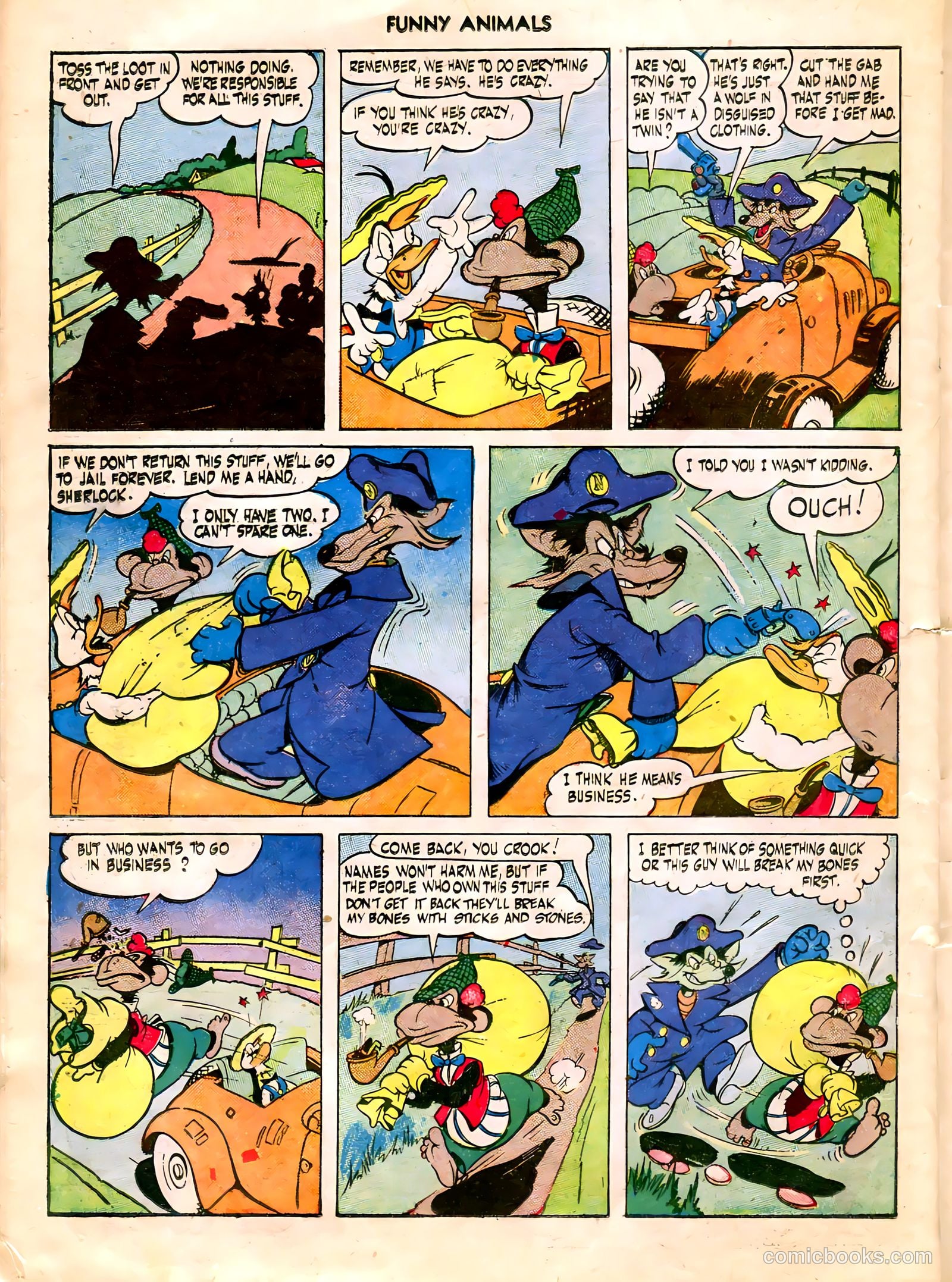 Fawcett's Funny Animals #27 (1945) — page 22 of 36