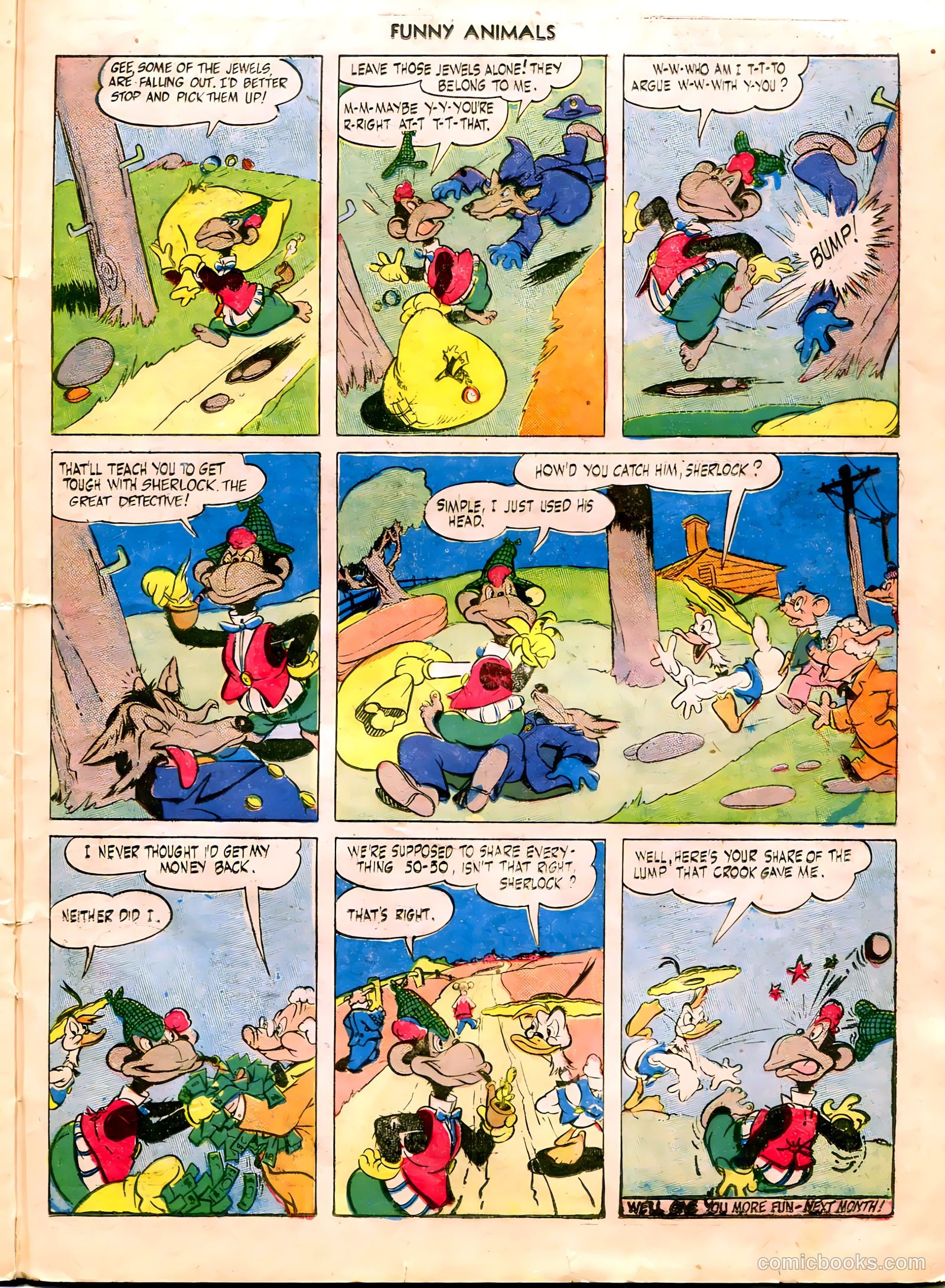 Fawcett's Funny Animals #27 (1945) — page 23 of 36