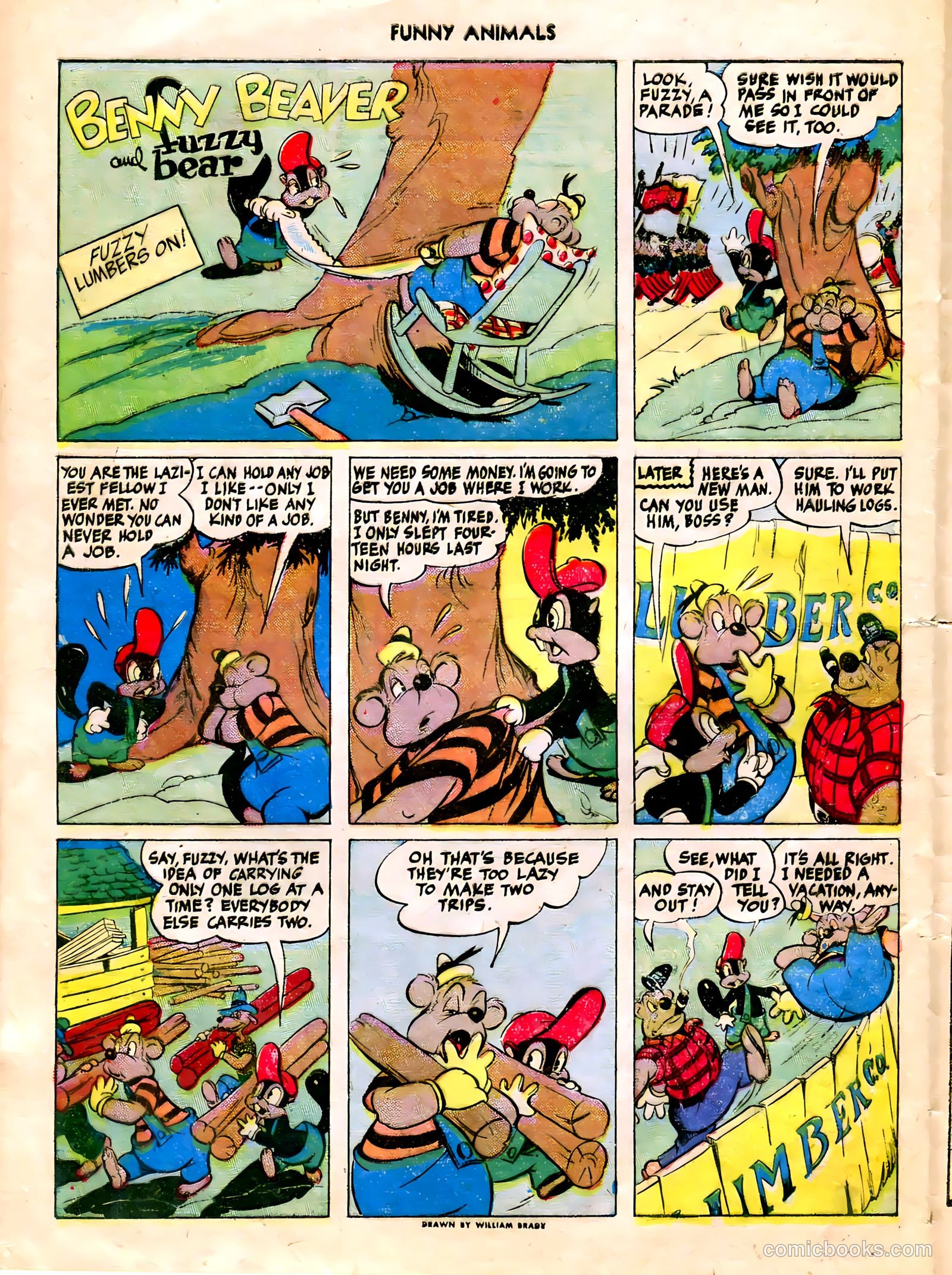 Fawcett's Funny Animals #27 (1945) — page 28 of 36