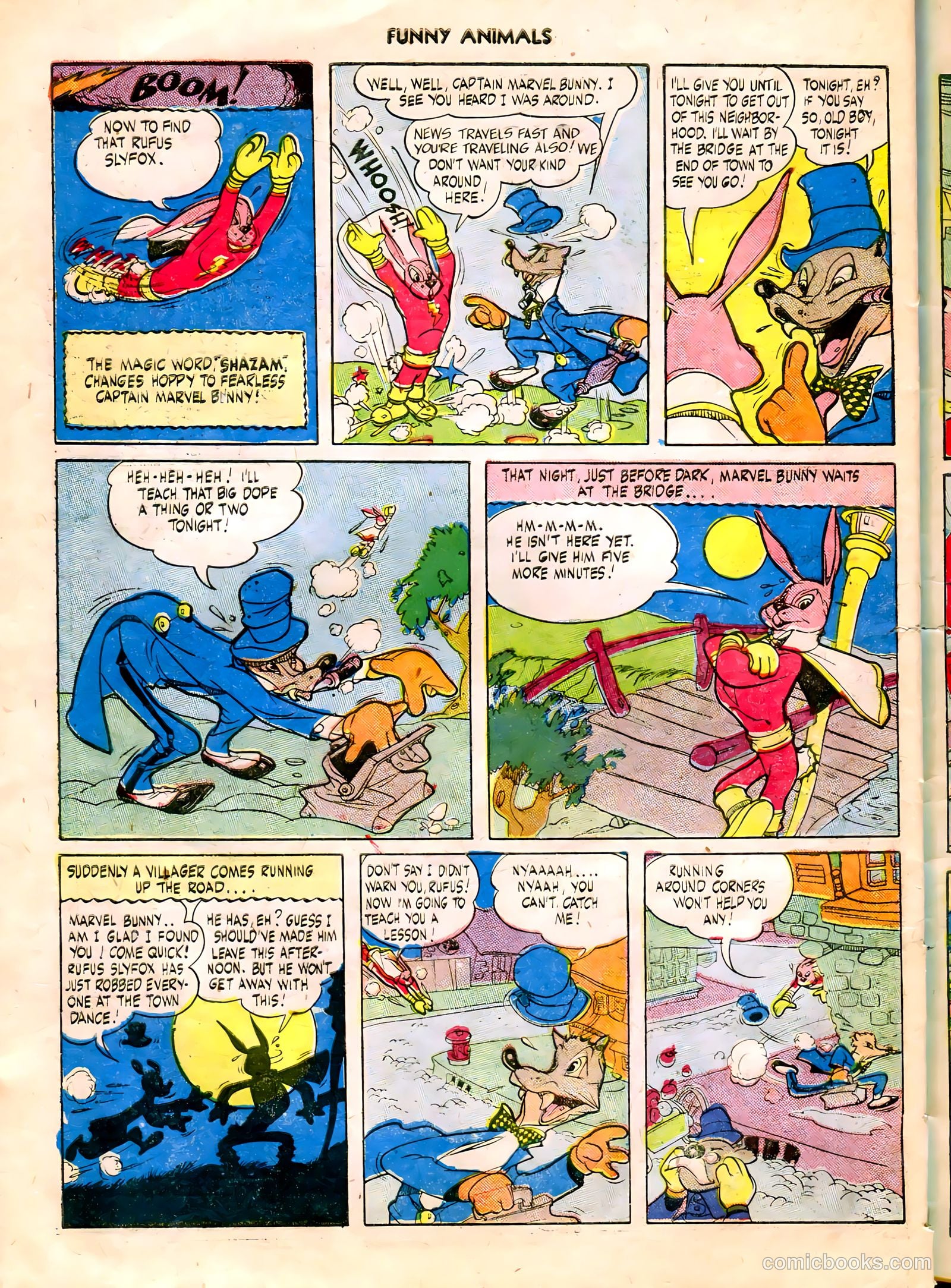 Fawcett's Funny Animals #27 (1945) — page 30 of 36