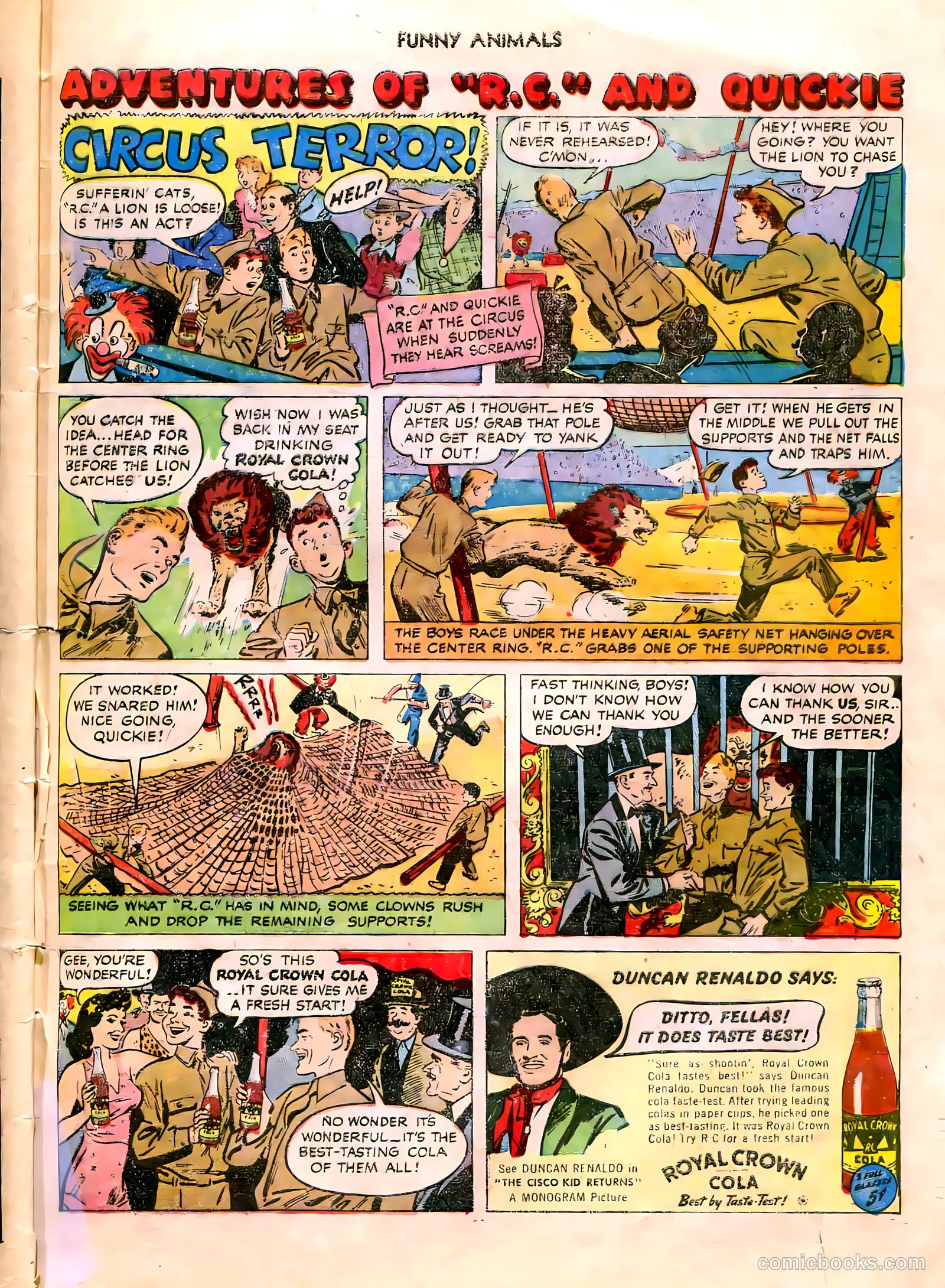 Fawcett's Funny Animals #27 (1945) — page 33 of 36